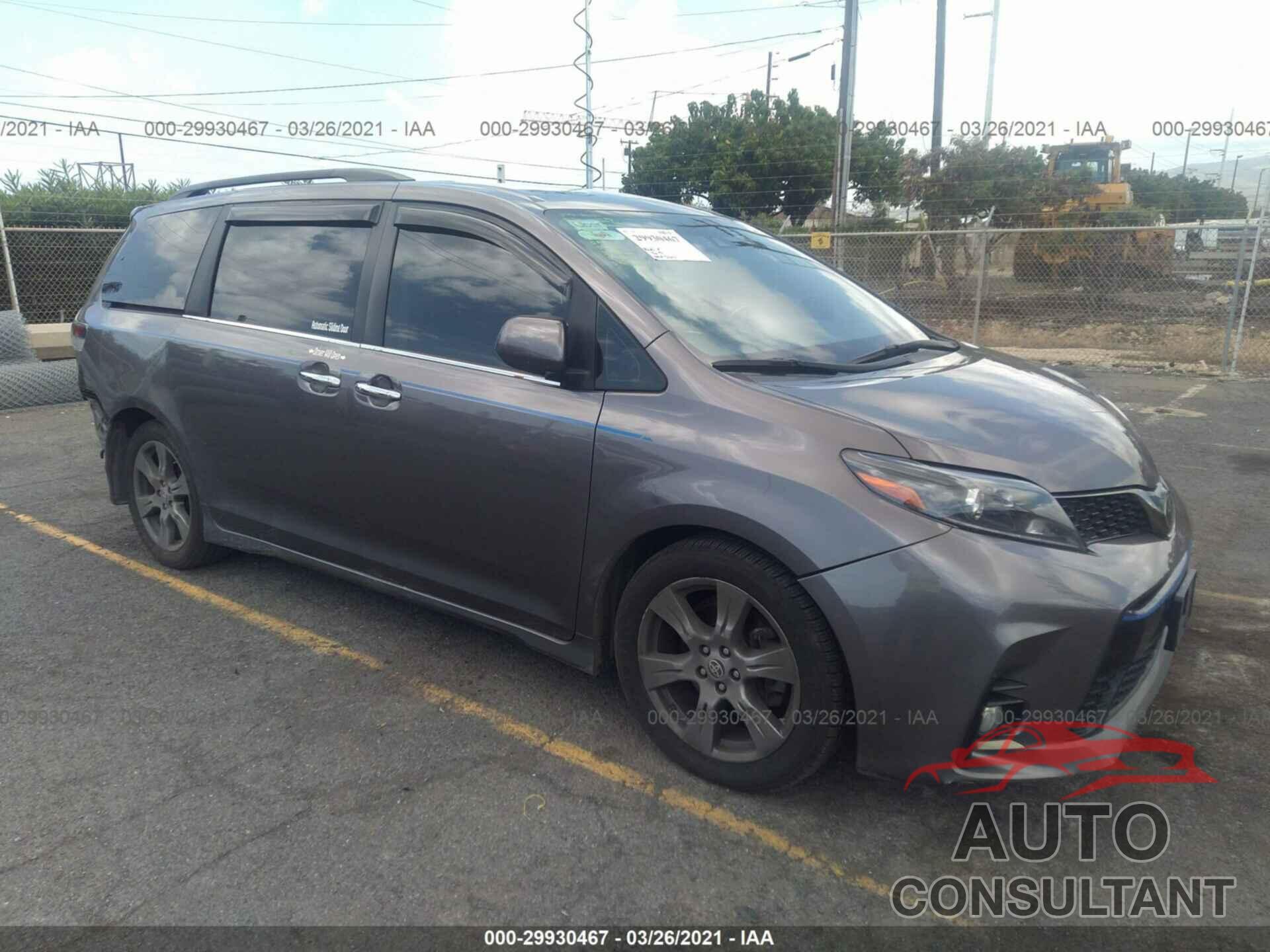 TOYOTA SIENNA 2020 - 5TDXZ3DCXLS062839