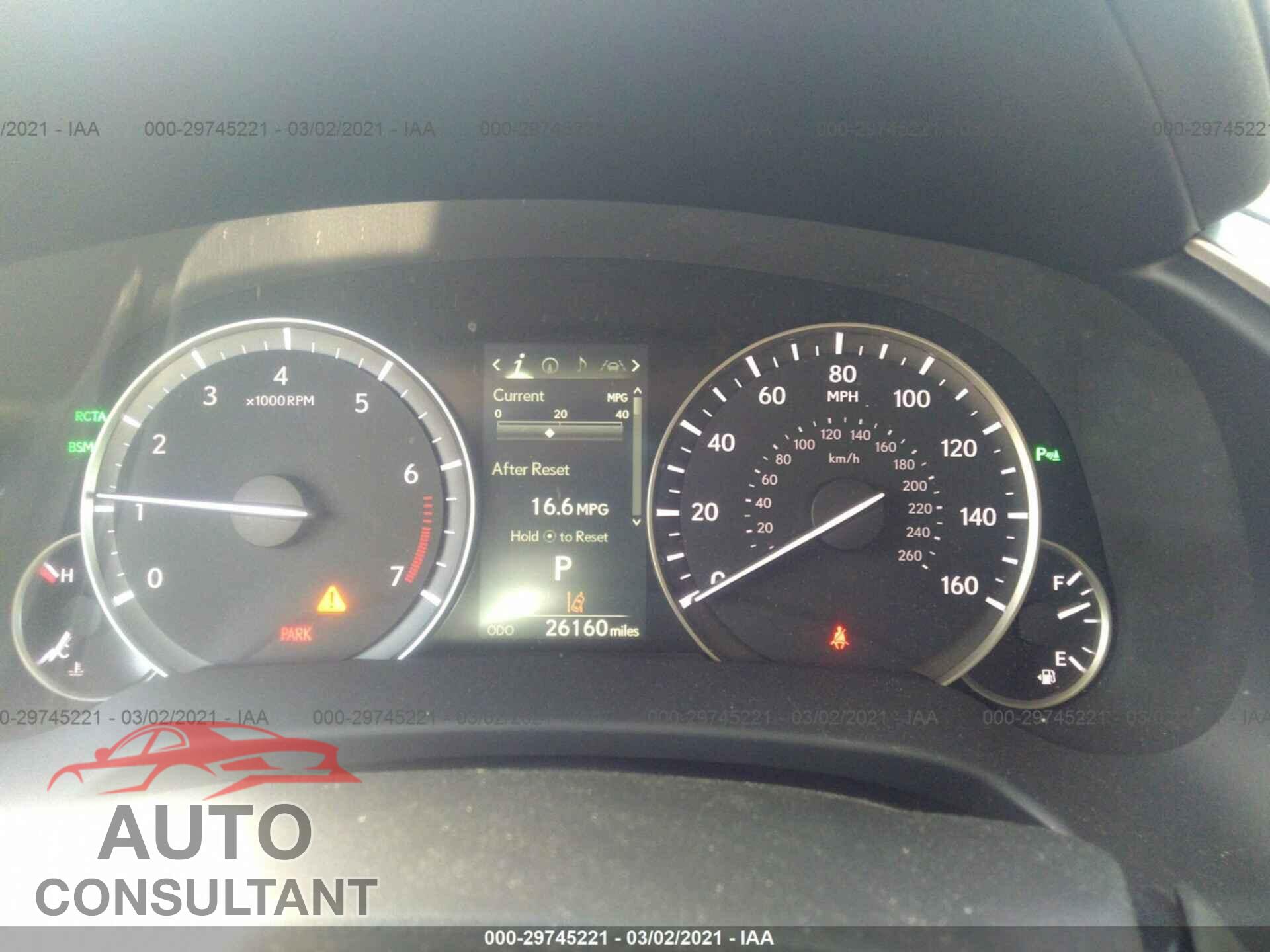 LEXUS RX 2017 - 2T2ZZMCA4HC079906