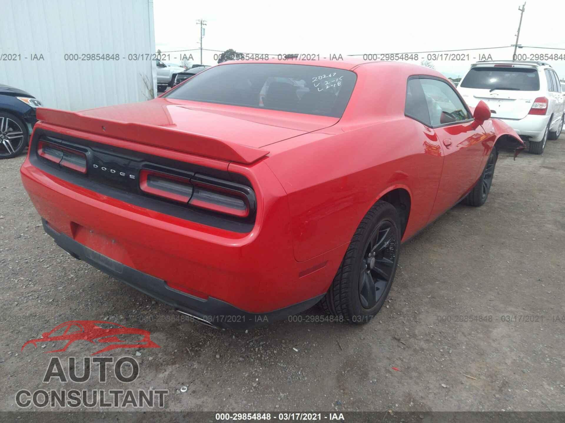 DODGE CHALLENGER 2018 - 2C3CDZAG2JH317541