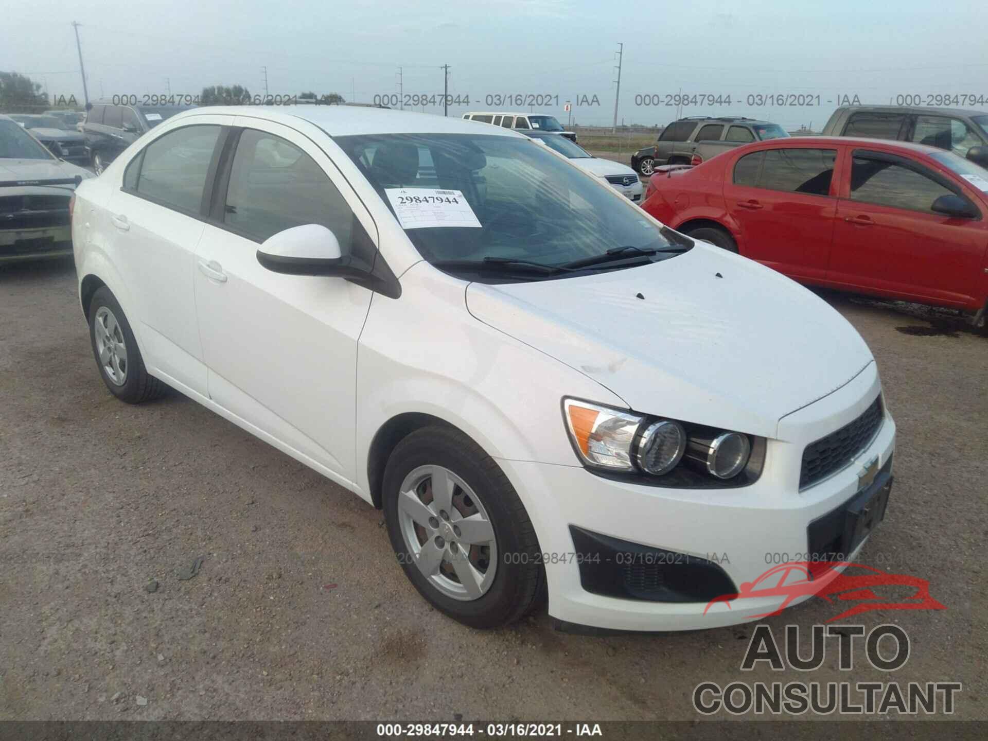 CHEVROLET SONIC 2016 - 1G1JA5SG0G4166474