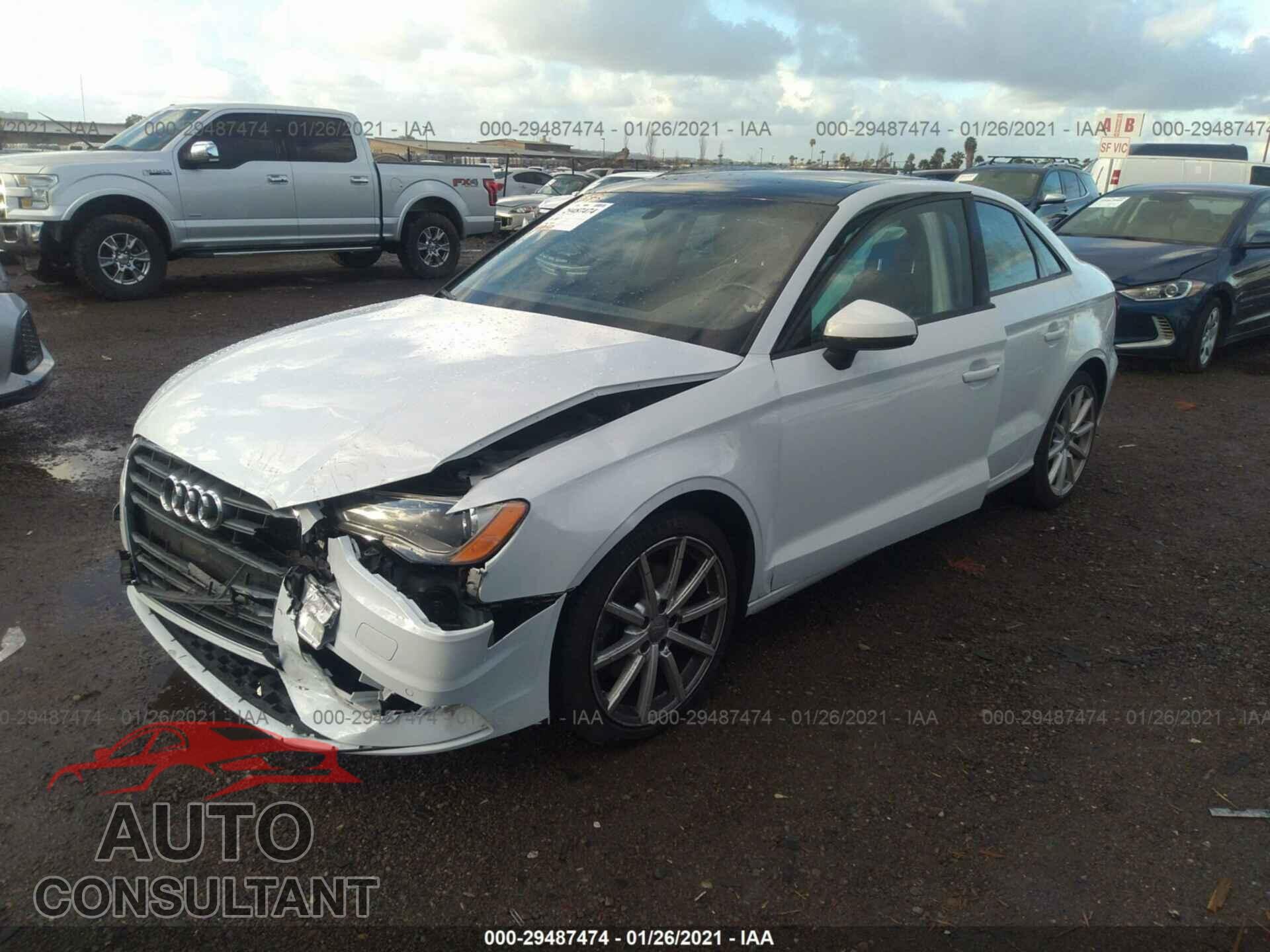 AUDI A3 2016 - WAUA7GFF8G1013245