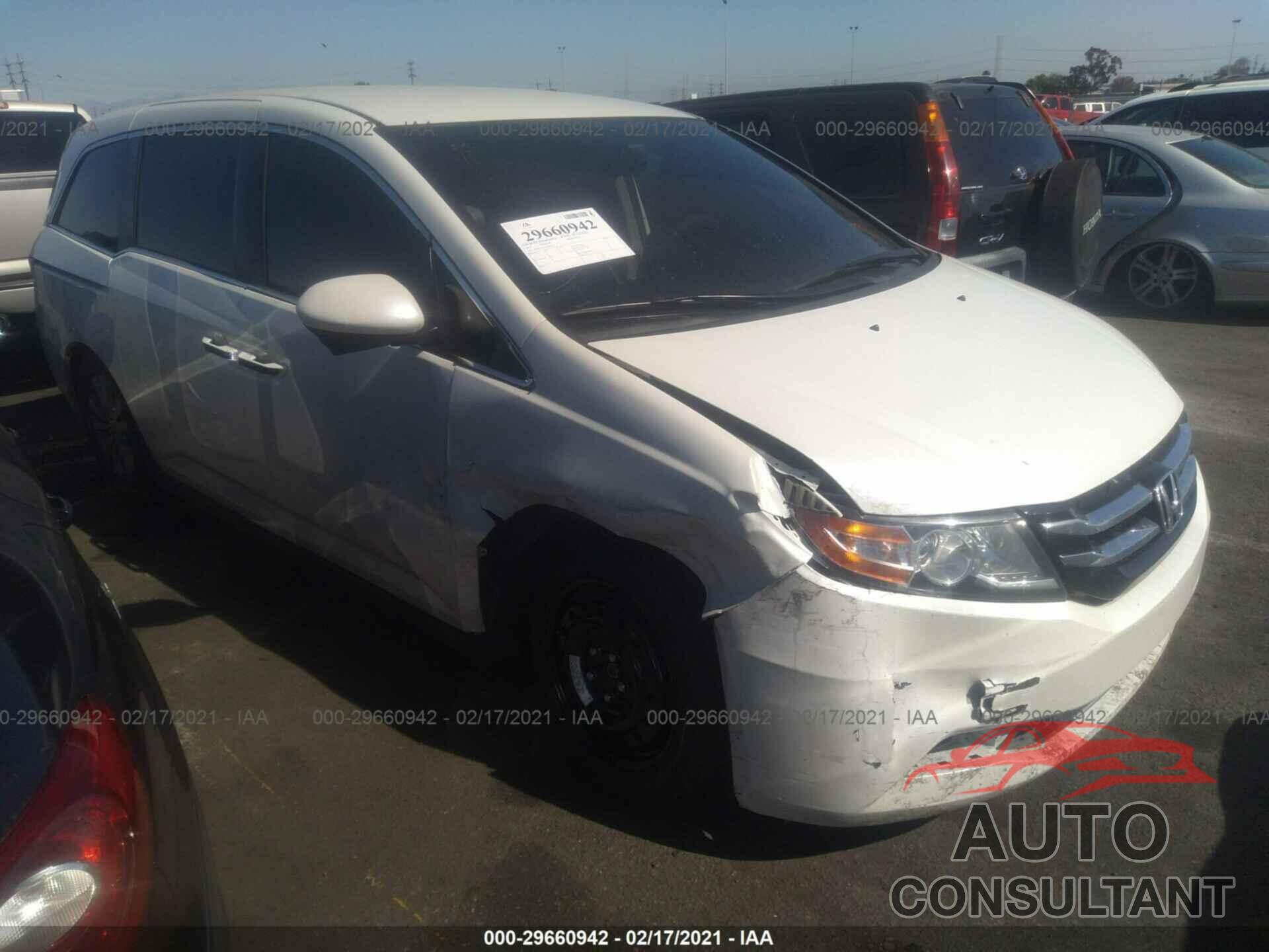 HONDA ODYSSEY 2016 - 5FNRL5H42GB069237