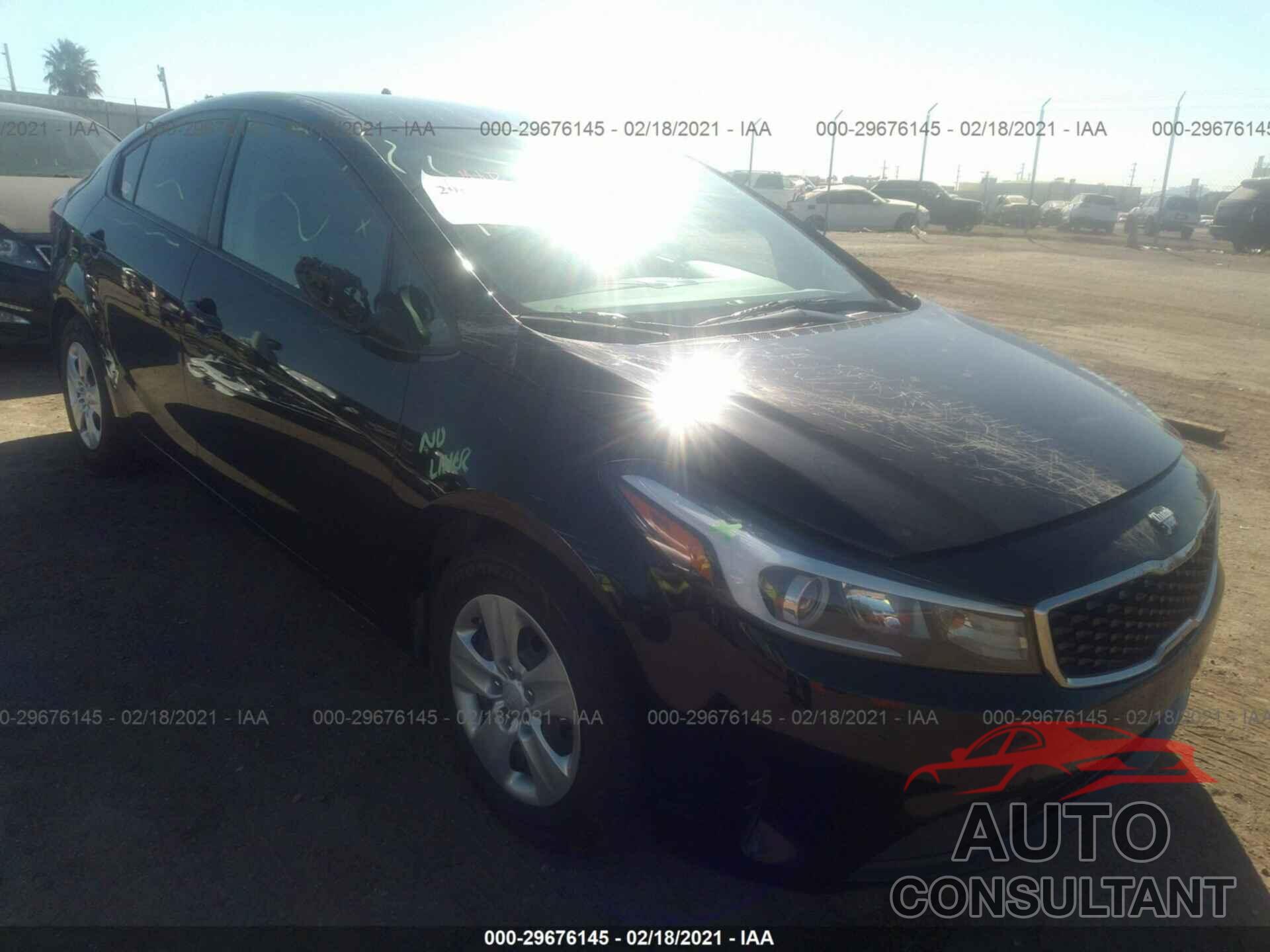 KIA FORTE 2017 - 3KPFK4A73HE064818