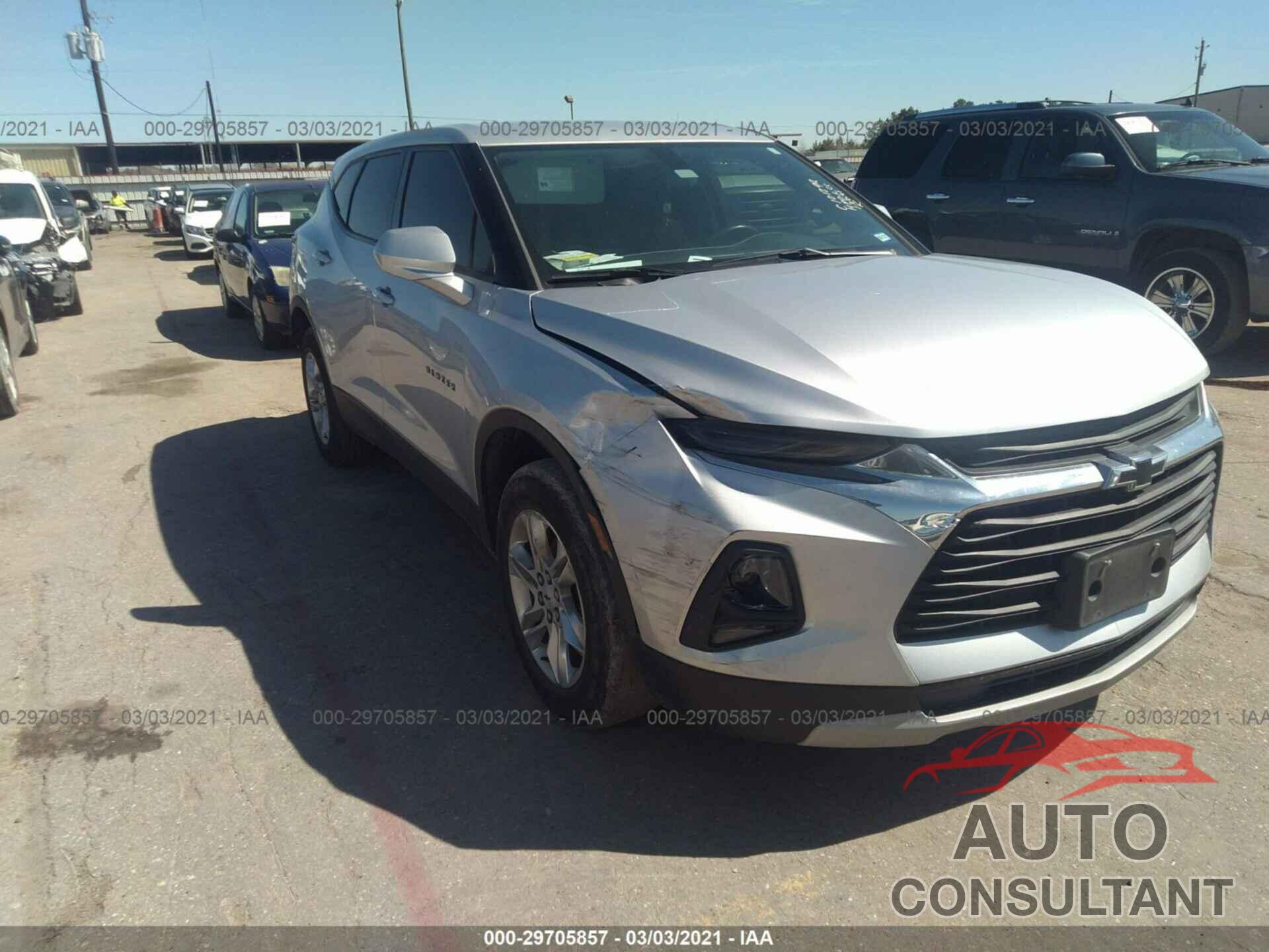 CHEVROLET BLAZER 2019 - 3GNKBBRA1KS666409