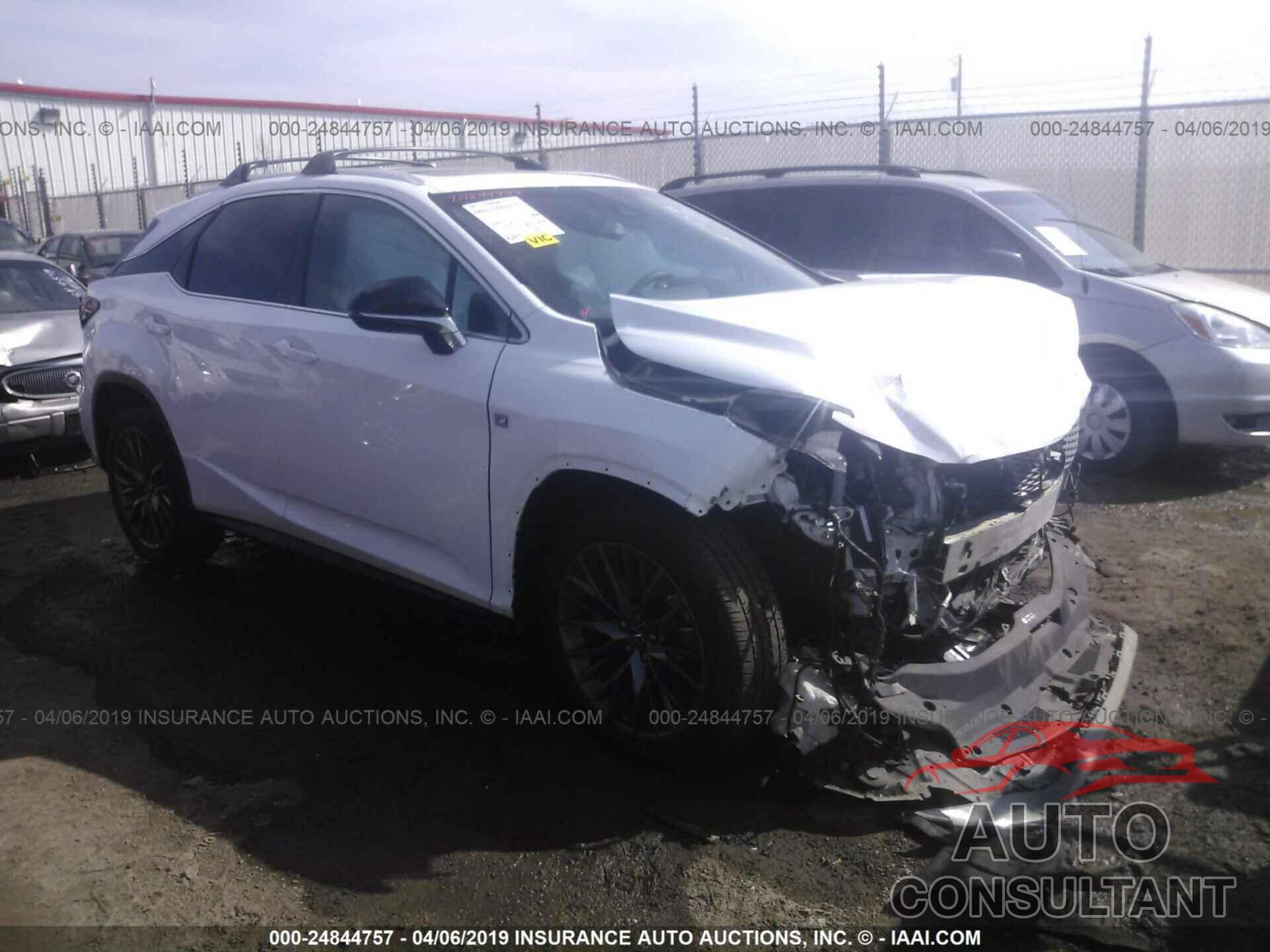 LEXUS RX 2018 - 2T2BZMCA4JC157530