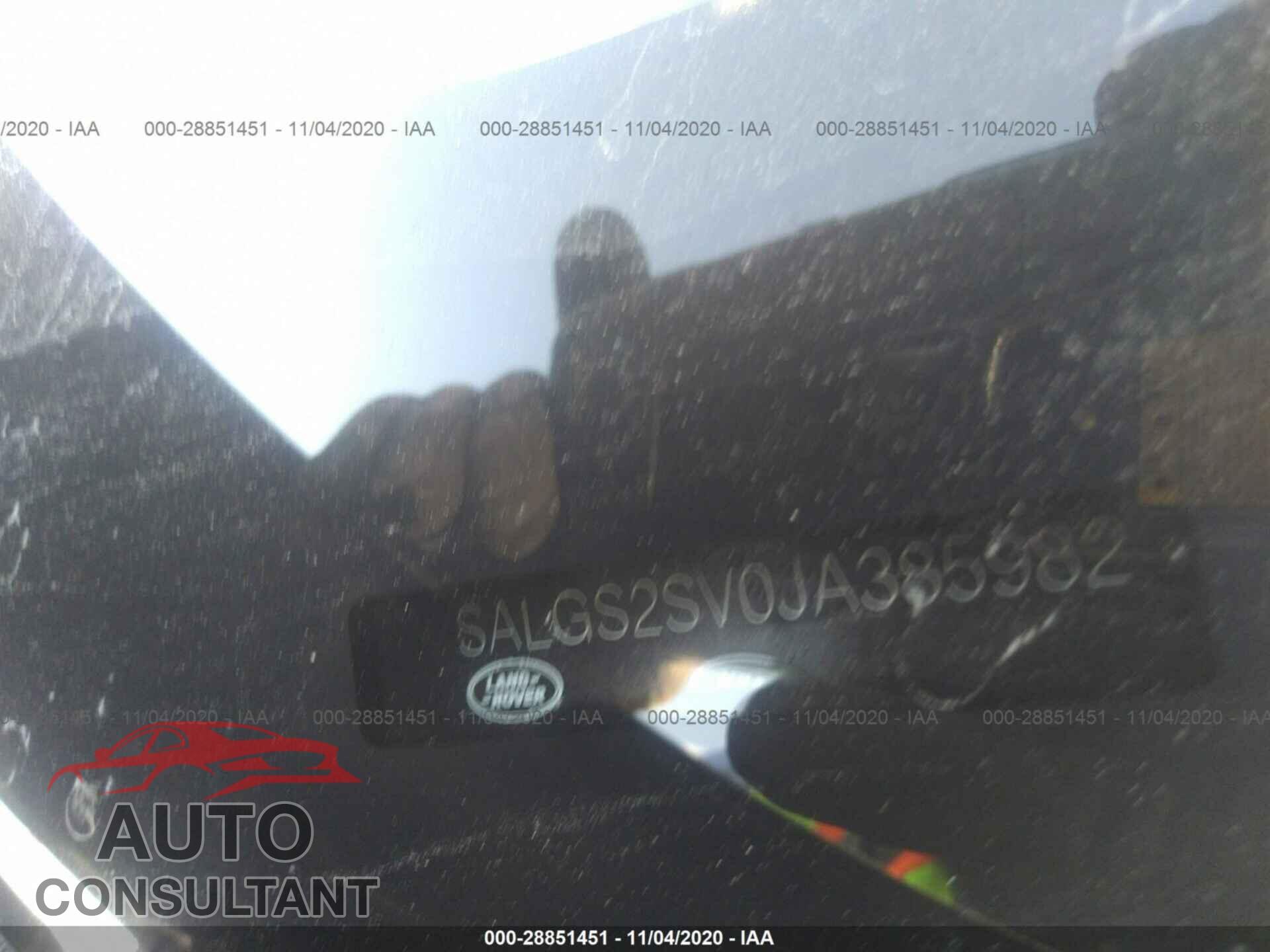 LAND ROVER RANGE ROVER 2018 - SALGS2SV0JA385982