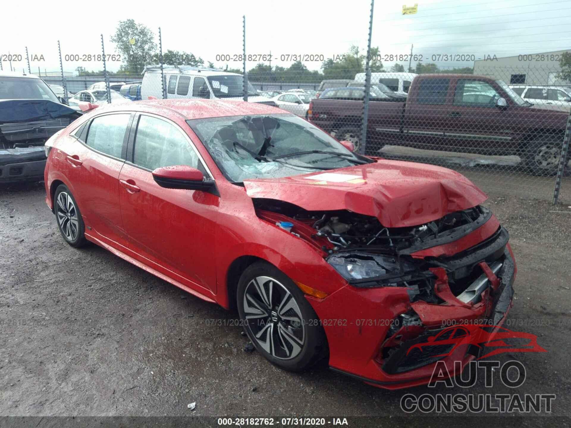 HONDA CIVIC HATCHBACK 2018 - SHHFK7G2XJU205301