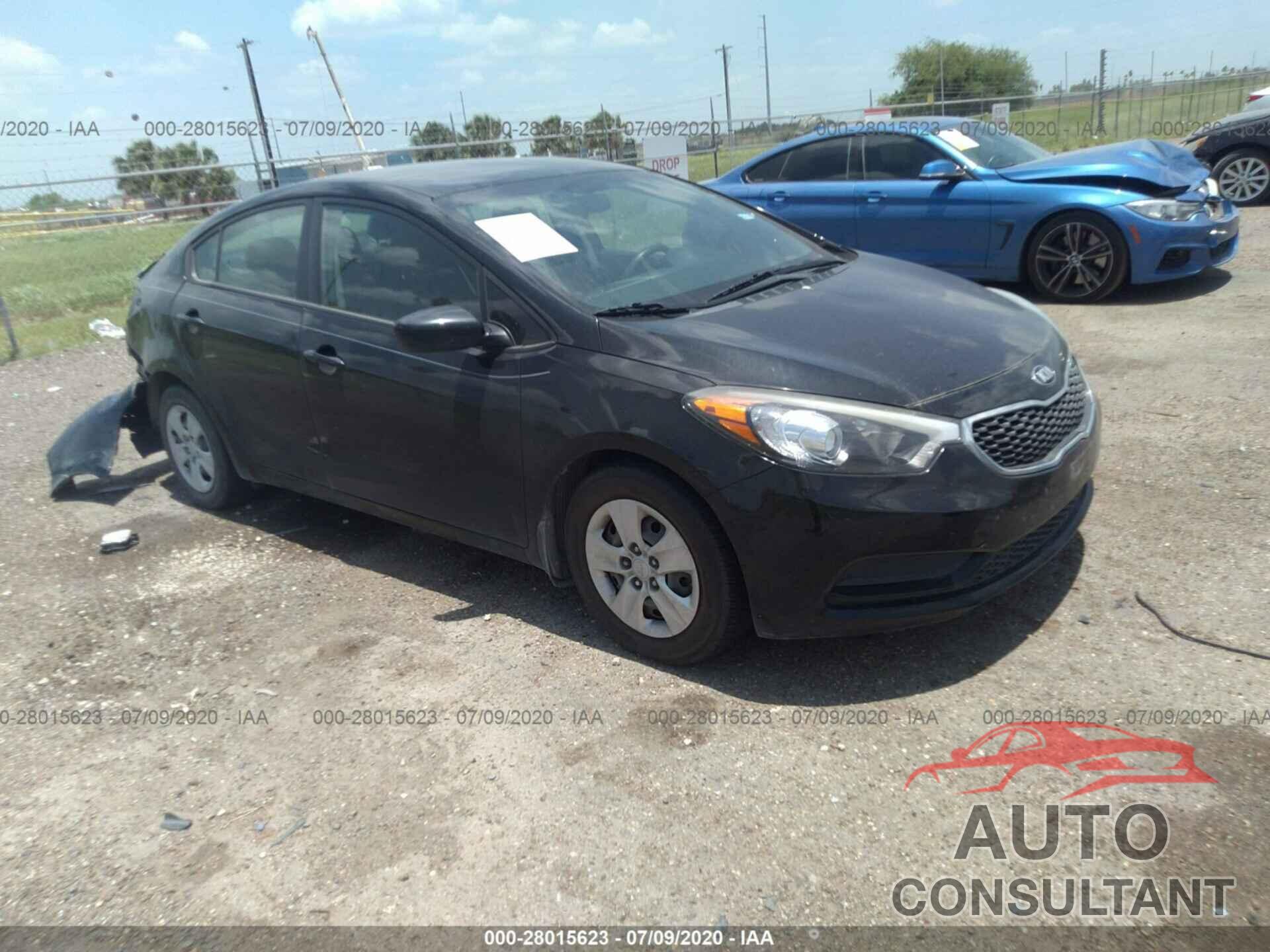 KIA FORTE 2016 - KNAFK4A61G5508339