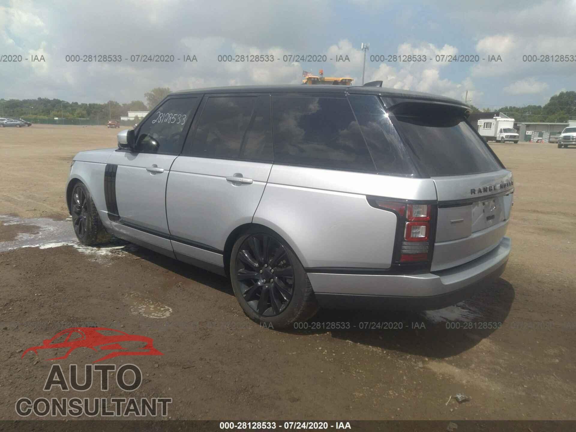 LAND ROVER RANGE ROVER 2017 - SALGS2FE0HA326631