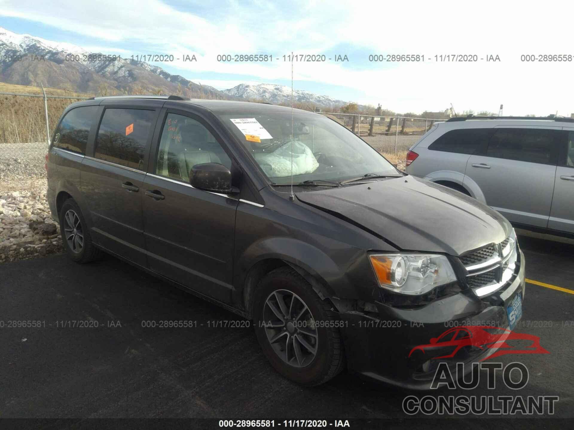 DODGE GRAND CARAVAN 2017 - 2C4RDGCG8HR807431