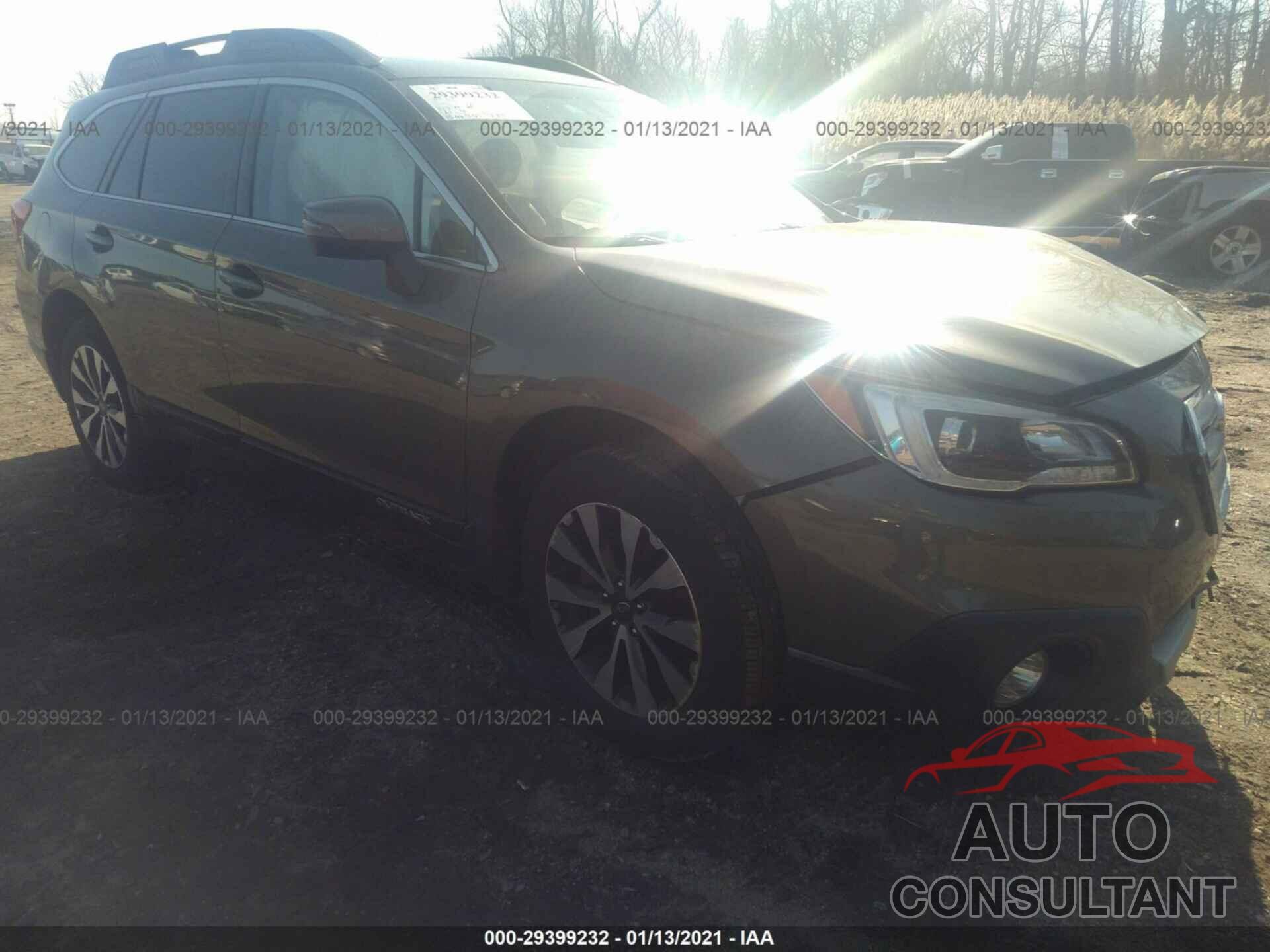 SUBARU OUTBACK 2017 - 4S4BSANCXH3251223