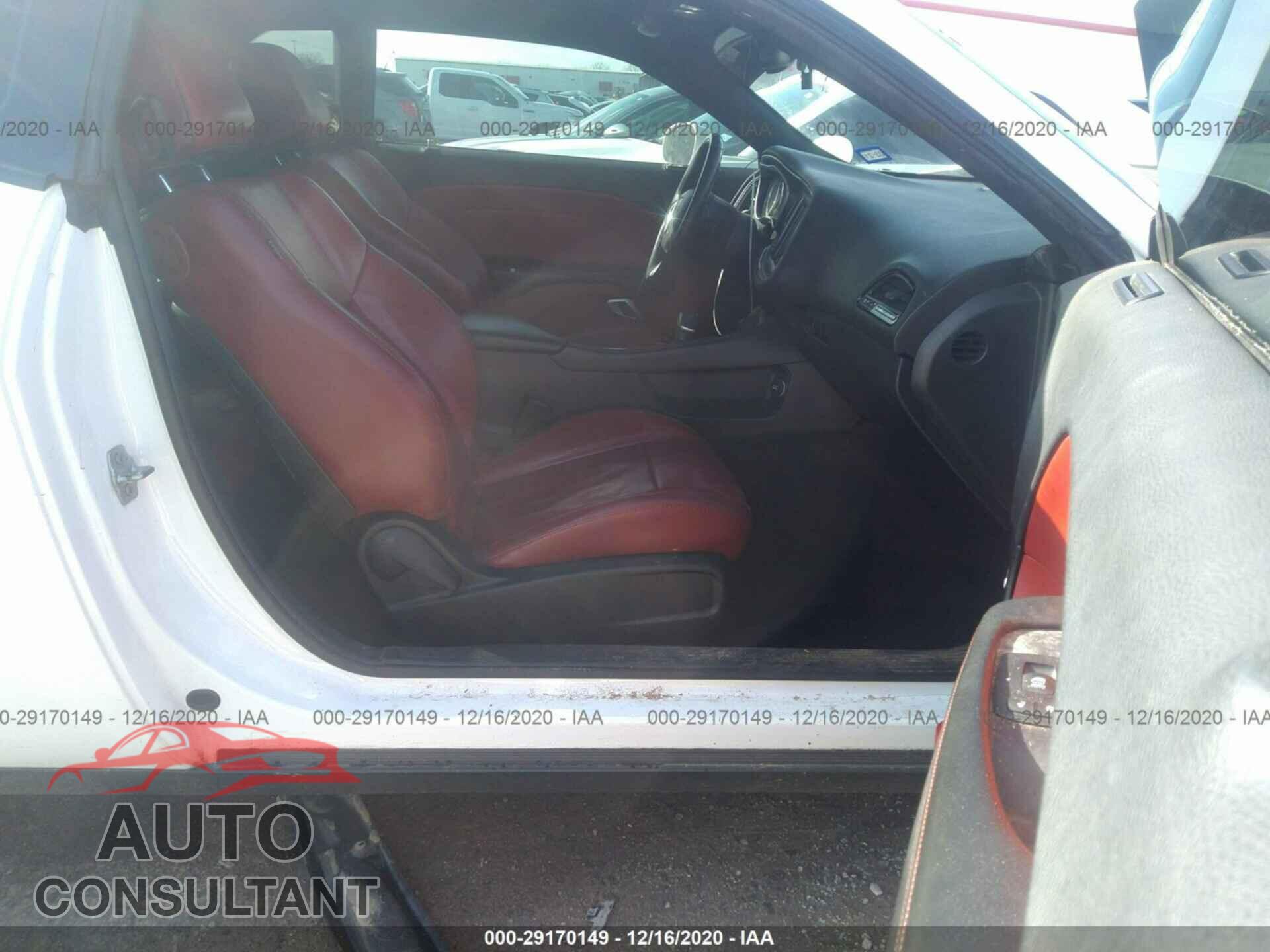 DODGE CHALLENGER 2016 - 2C3CDZAG9GH275796