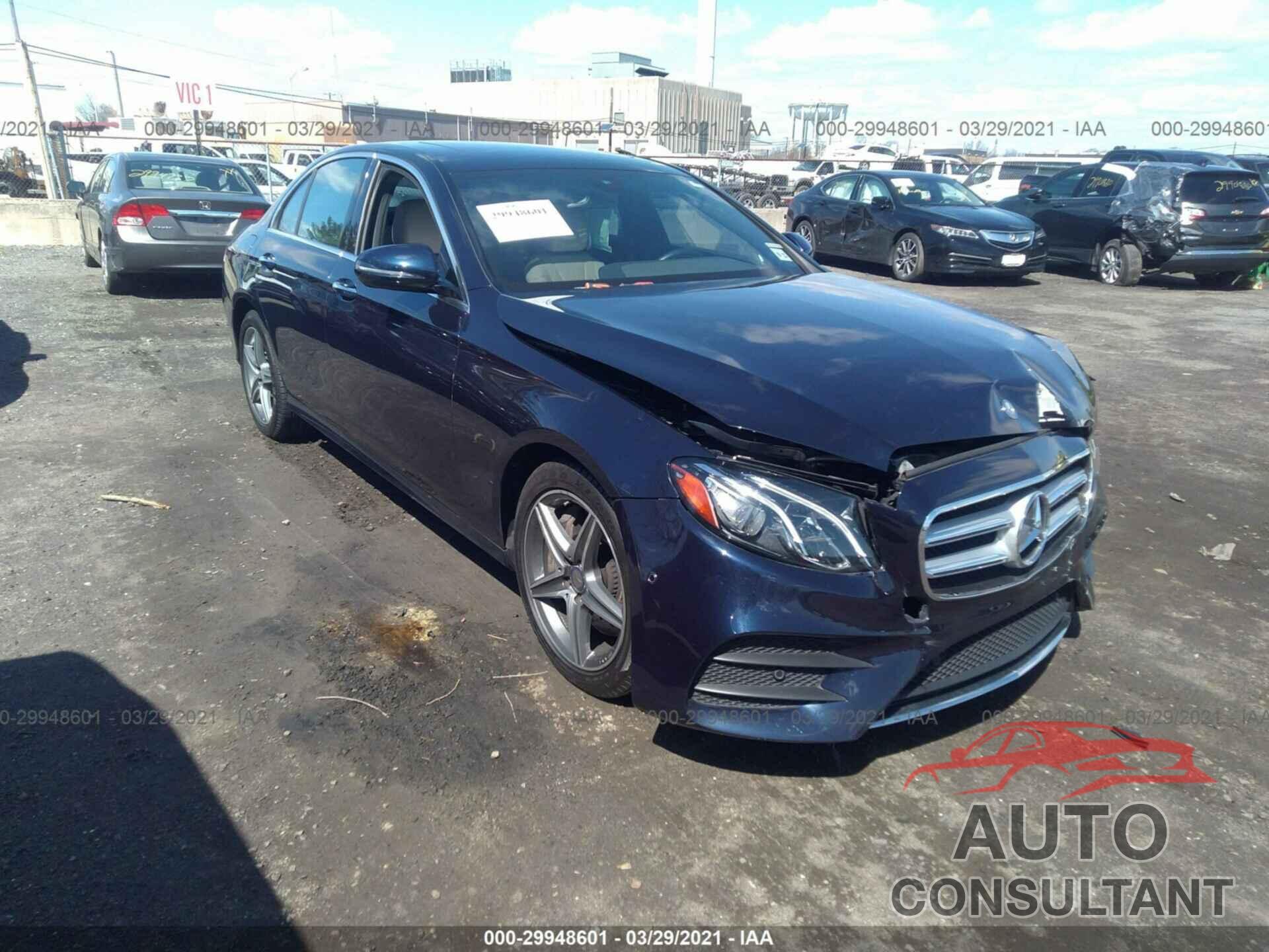 MERCEDES-BENZ E-CLASS 2017 - WDDZF4KBXHA062643