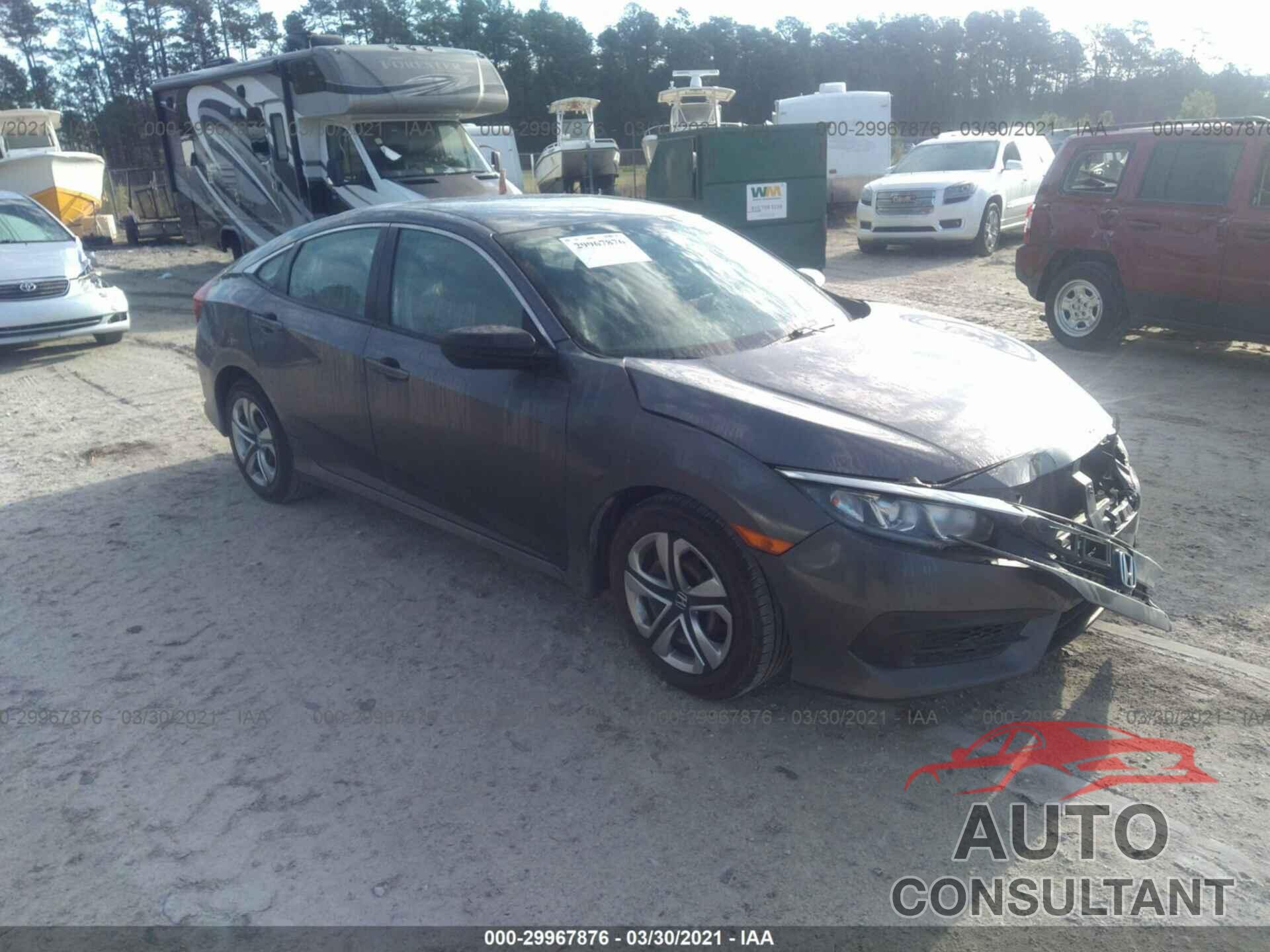 HONDA CIVIC SEDAN 2016 - 19XFC2F54GE000231