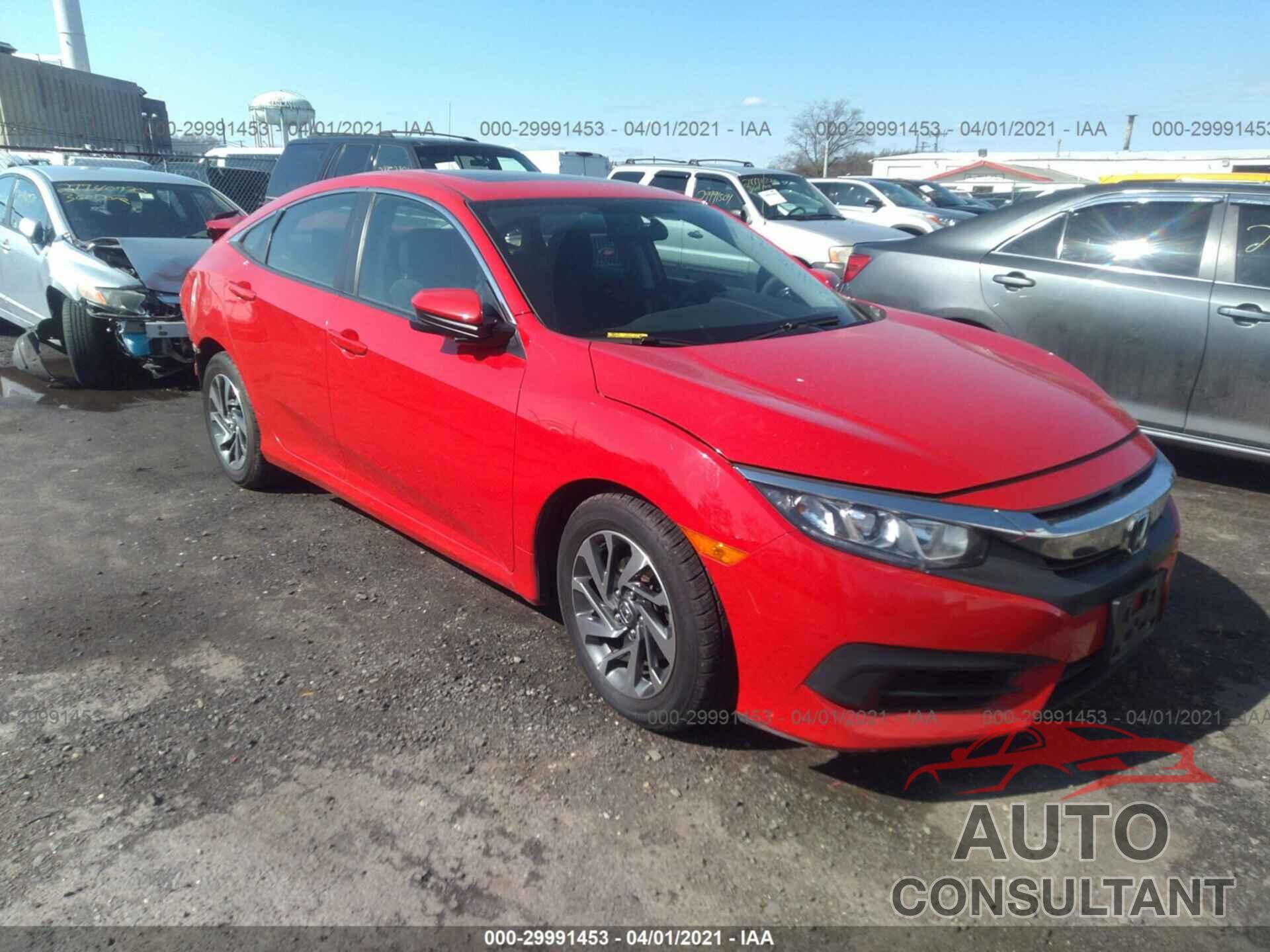 HONDA CIVIC SEDAN 2016 - 2HGFC2F71GH565060