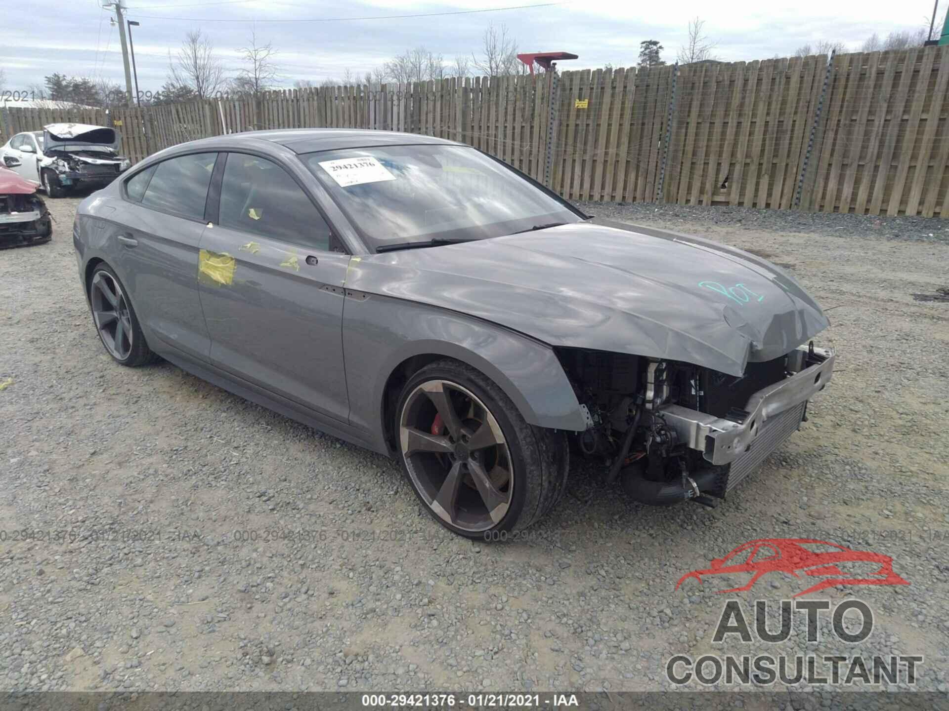 AUDI S5 SPORTBACK 2019 - WAUC4CF58KA005835