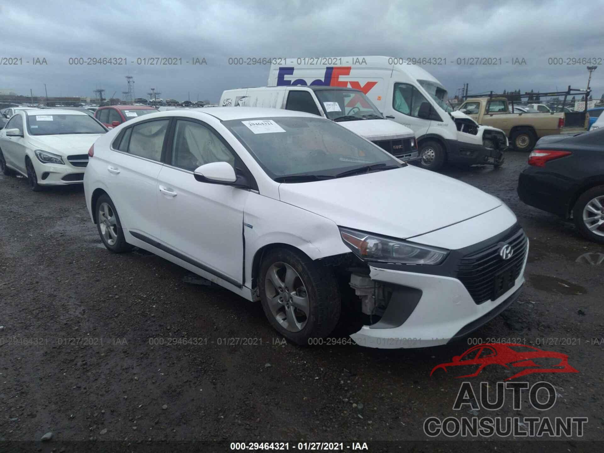 HYUNDAI IONIQ HYBRID 2017 - KMHC75LC6HU052020