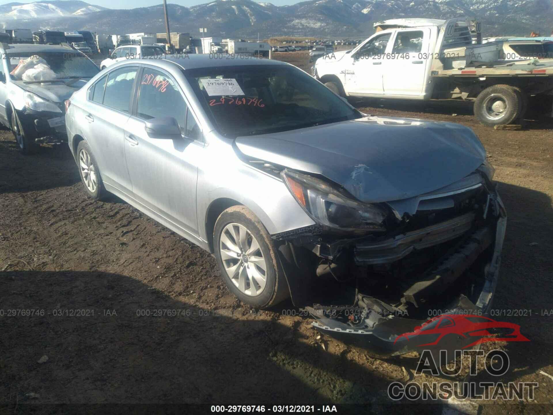 SUBARU LEGACY 2016 - 4S3BNAF64G3054888