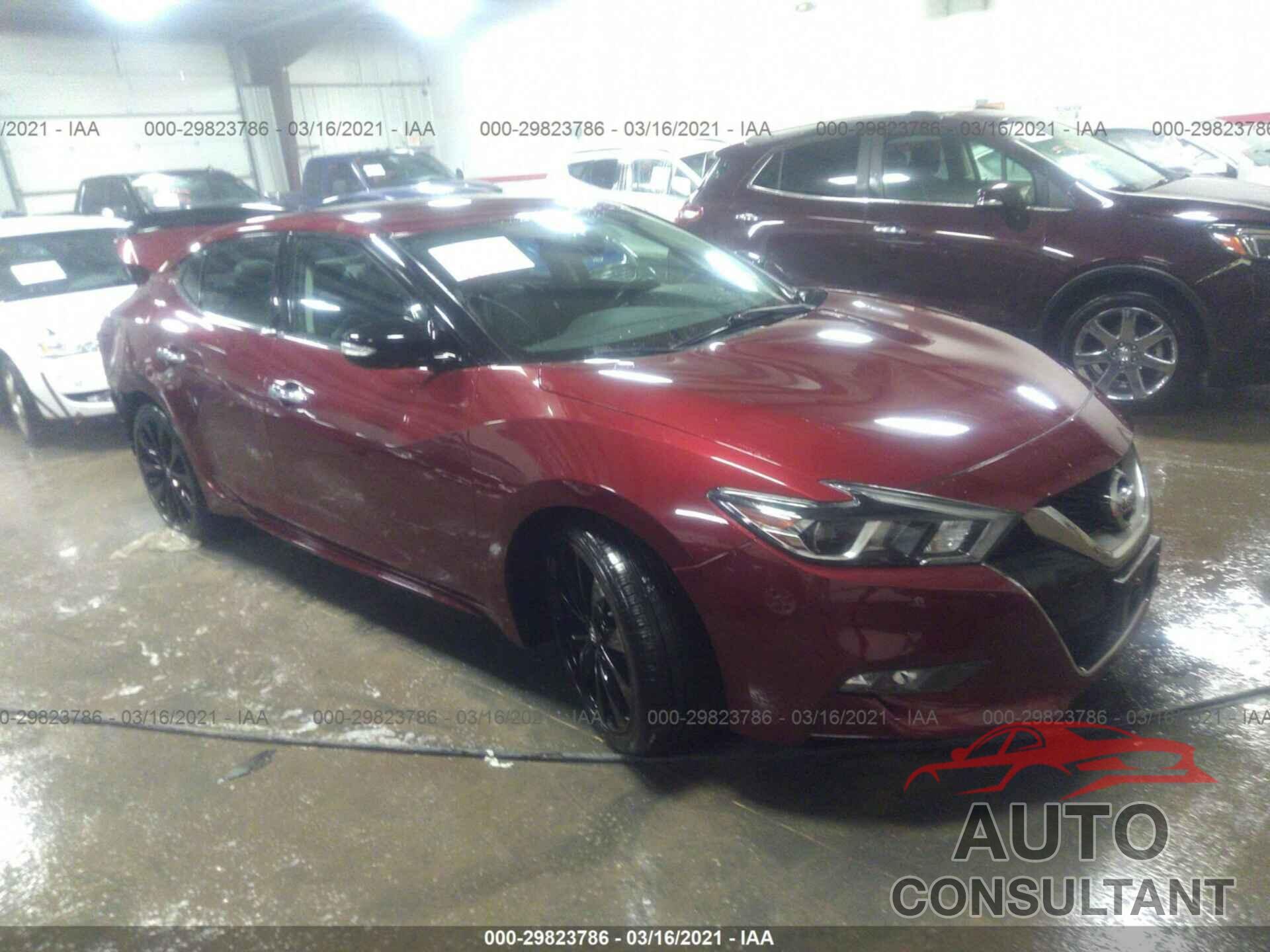 NISSAN MAXIMA 2017 - 1N4AA6AP4HC409635