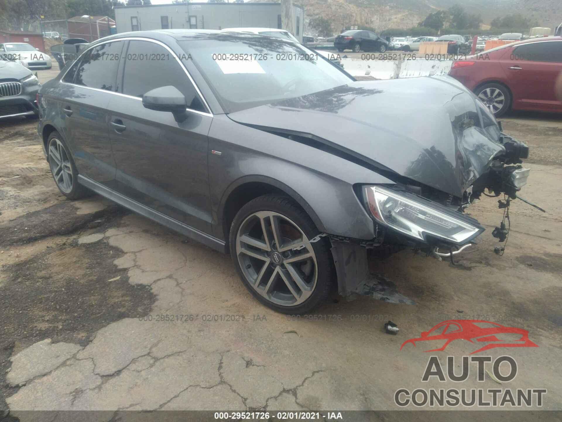 AUDI A3 SEDAN 2017 - WAUGUGFF3H1064155