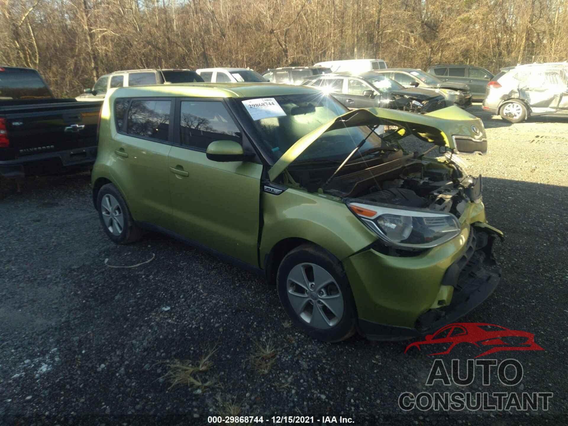 KIA SOUL 2016 - KNDJN2A21G7853252