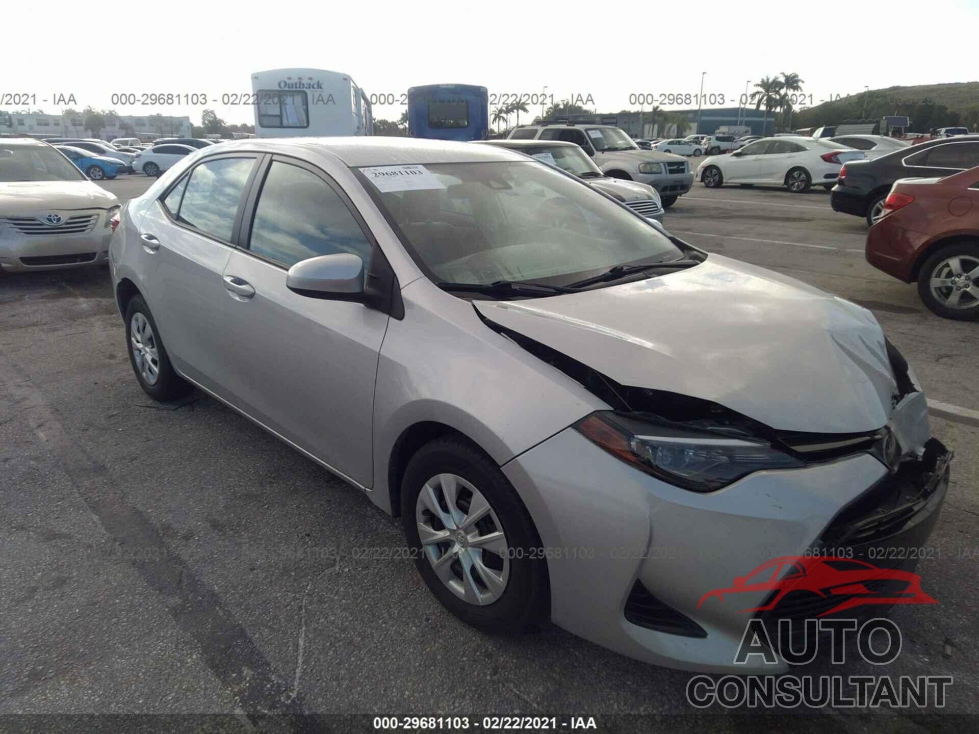 TOYOTA COROLLA 2017 - 2T1BURHEXHC962261