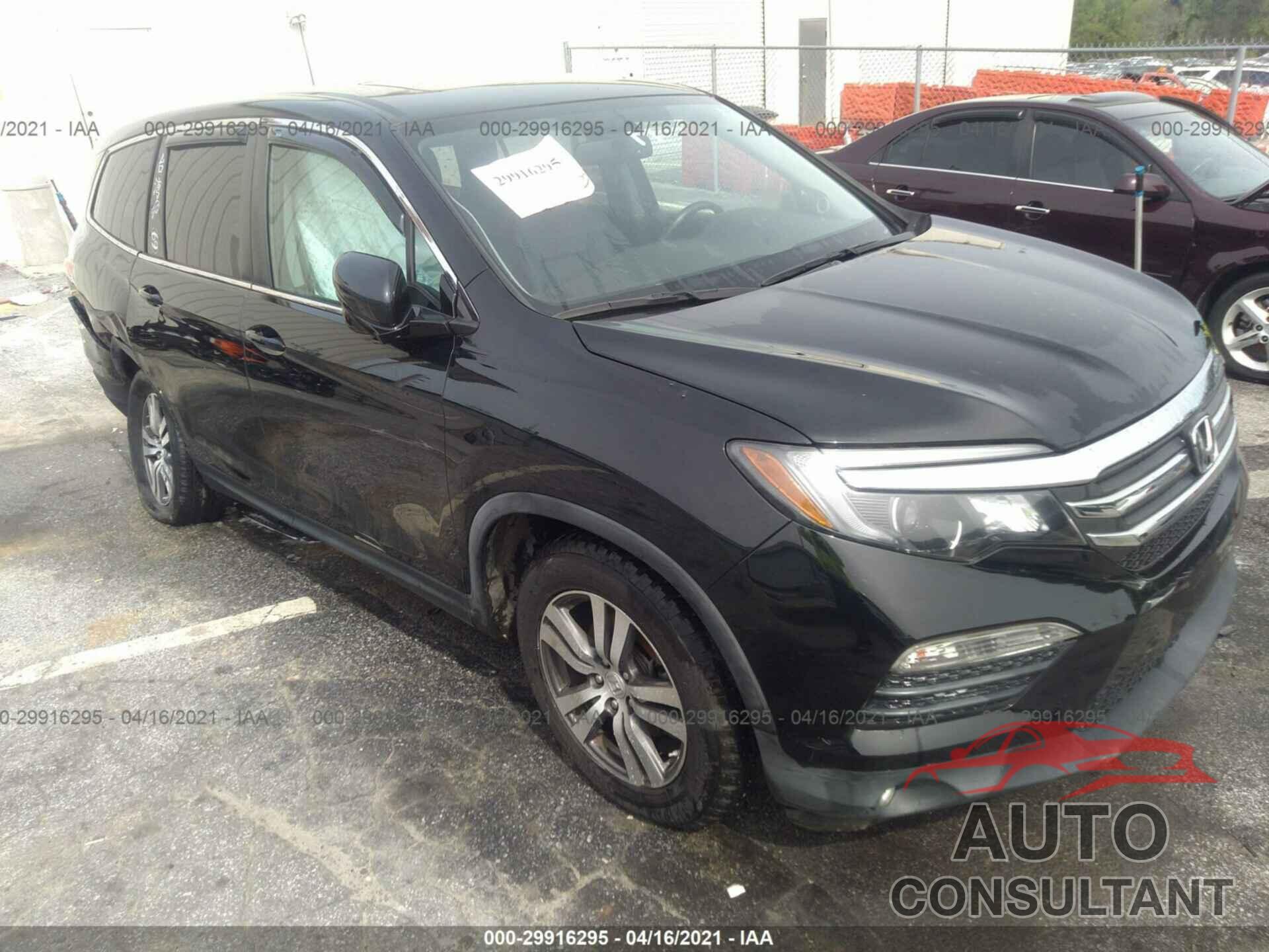 HONDA PILOT 2016 - 5FNYF5H89GB054661