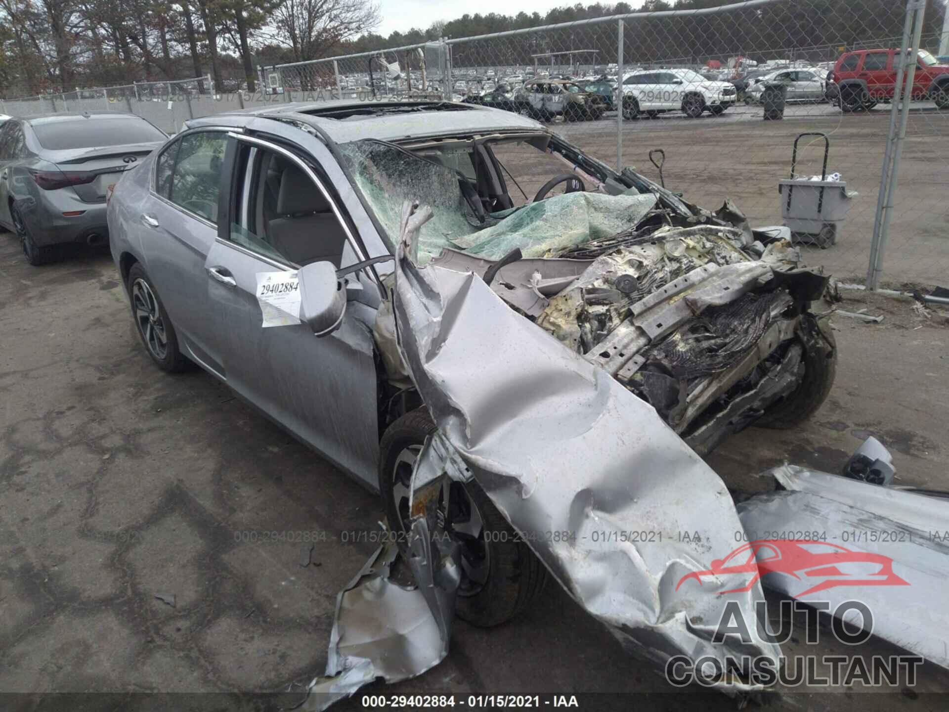 HONDA ACCORD SEDAN 2017 - 1HGCR2F83HA038597