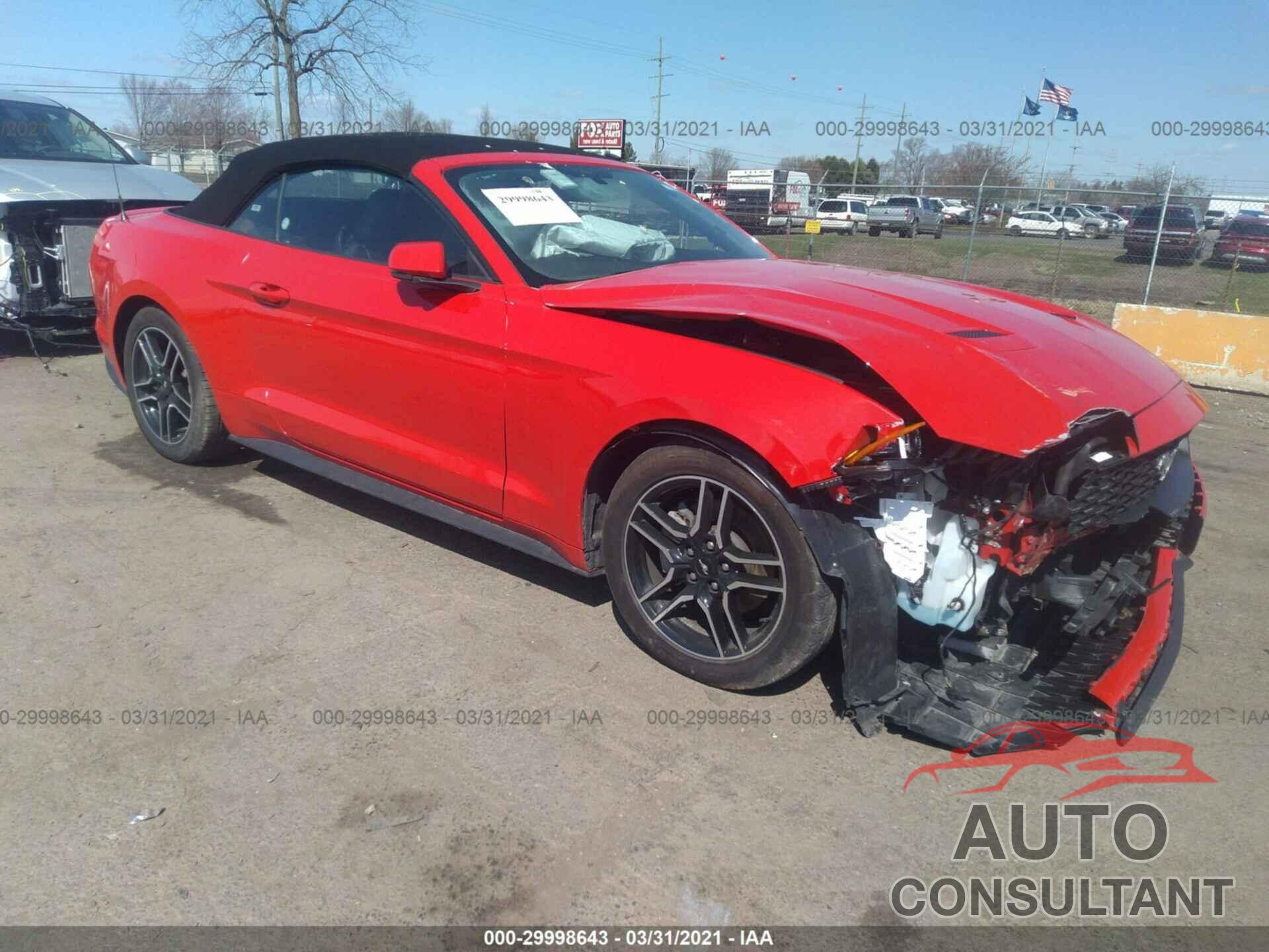 FORD MUSTANG 2020 - 1FATP8UH6L5106599