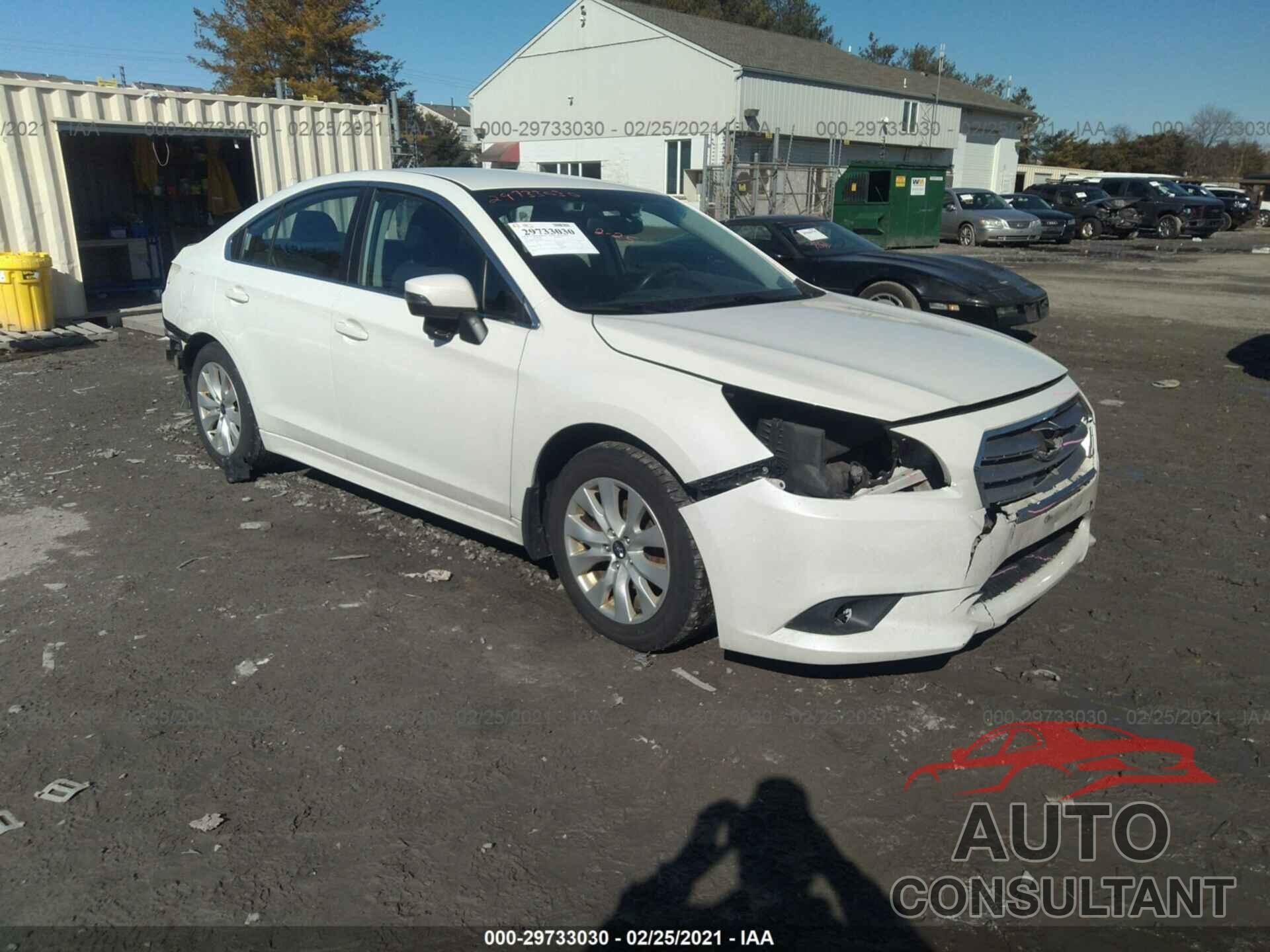 SUBARU LEGACY 2016 - 4S3BNAF61G3044027