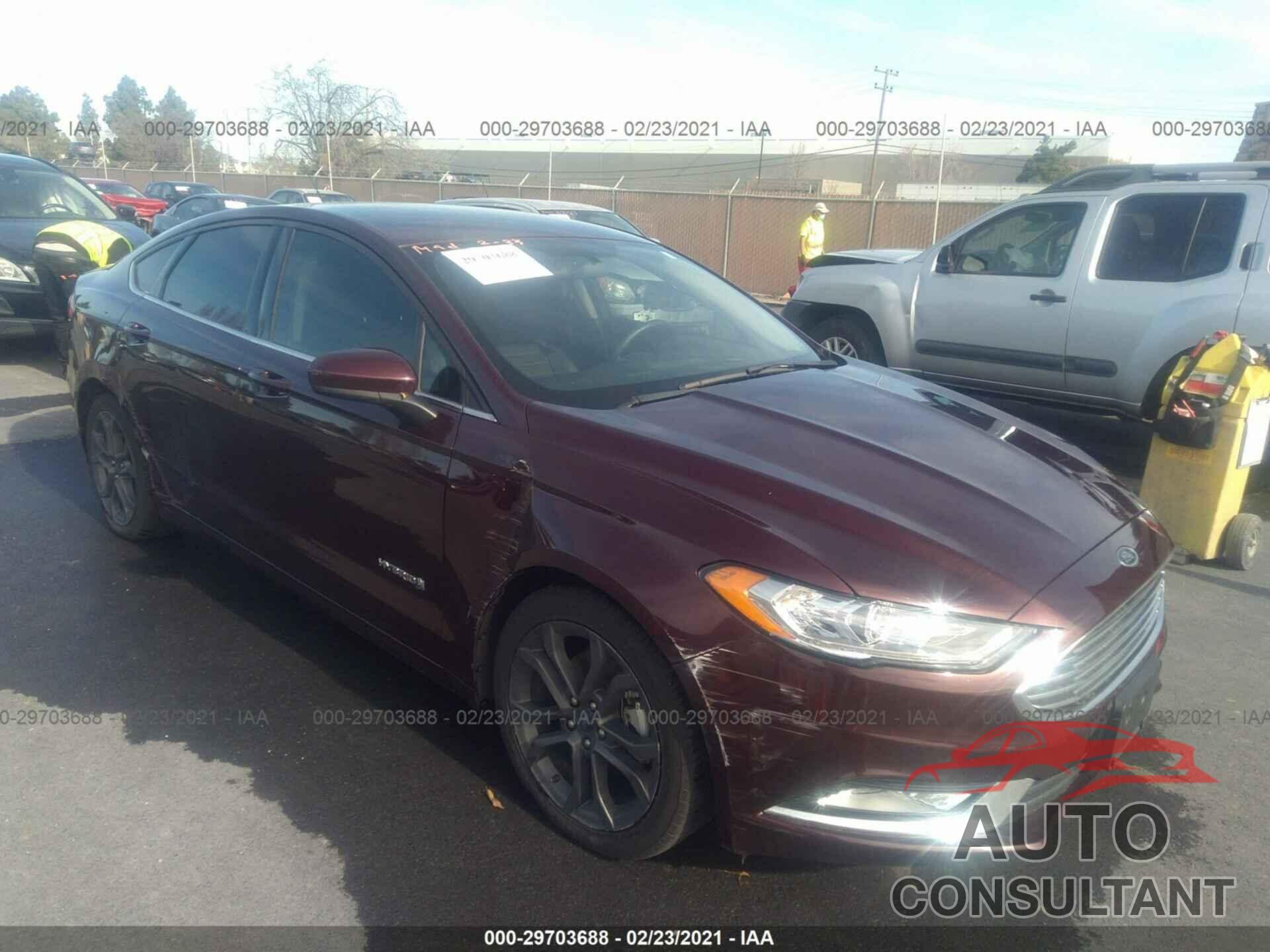 FORD FUSION HYBRID 2018 - 3FA6P0LU2JR167956