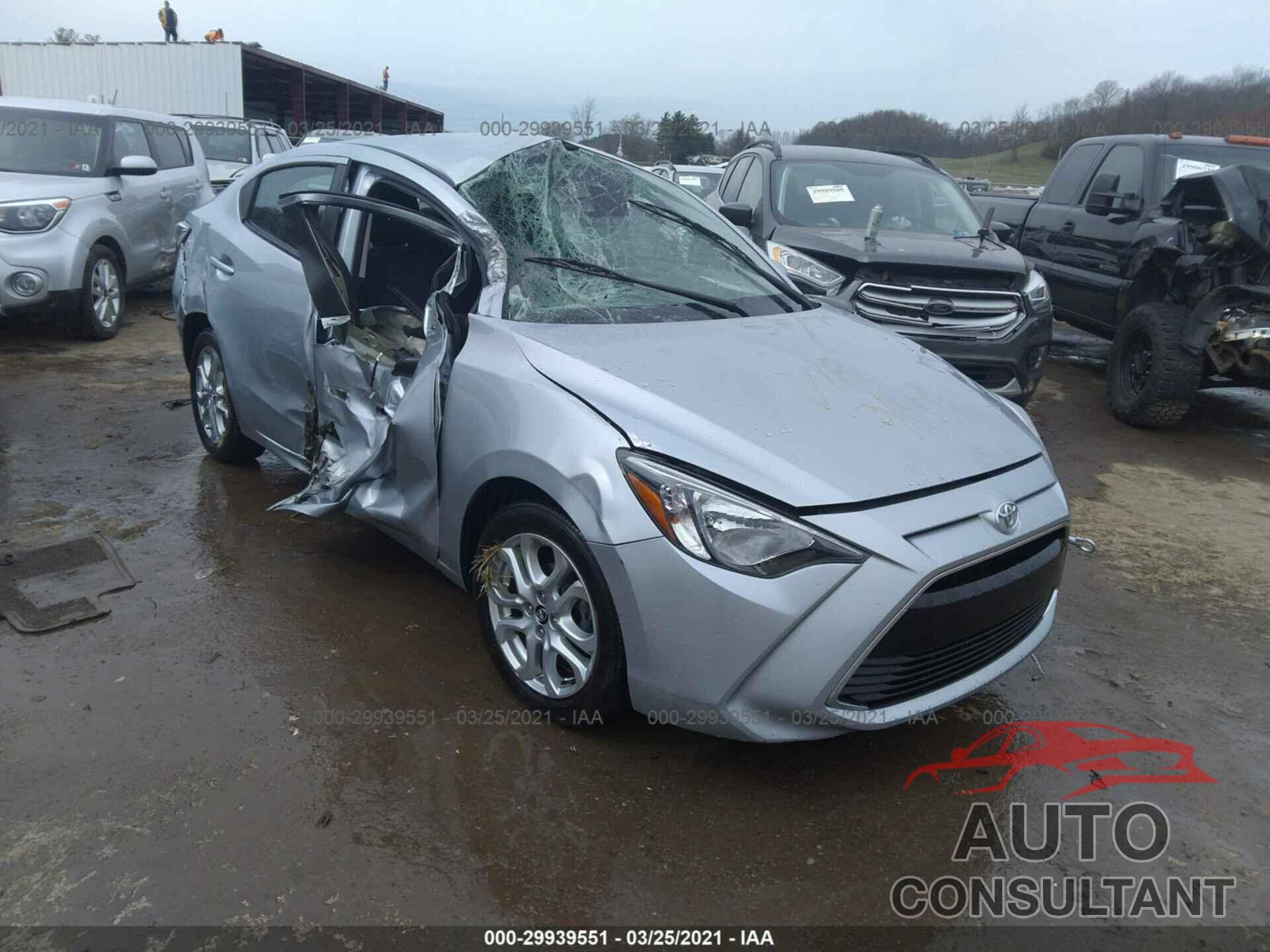 TOYOTA YARIS IA 2017 - 3MYDLBYV3HY187886