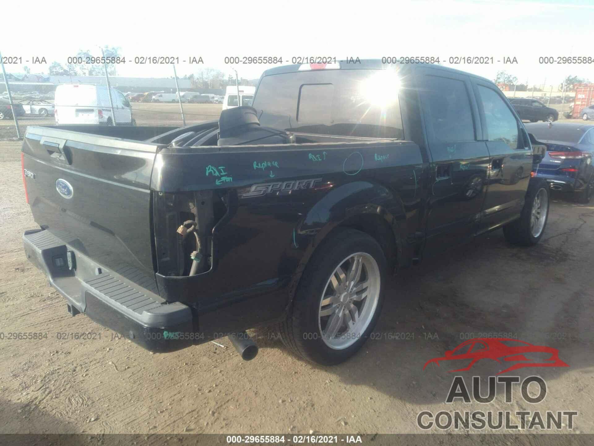 FORD F-150 2016 - 1FTEW1CG5GKF53616