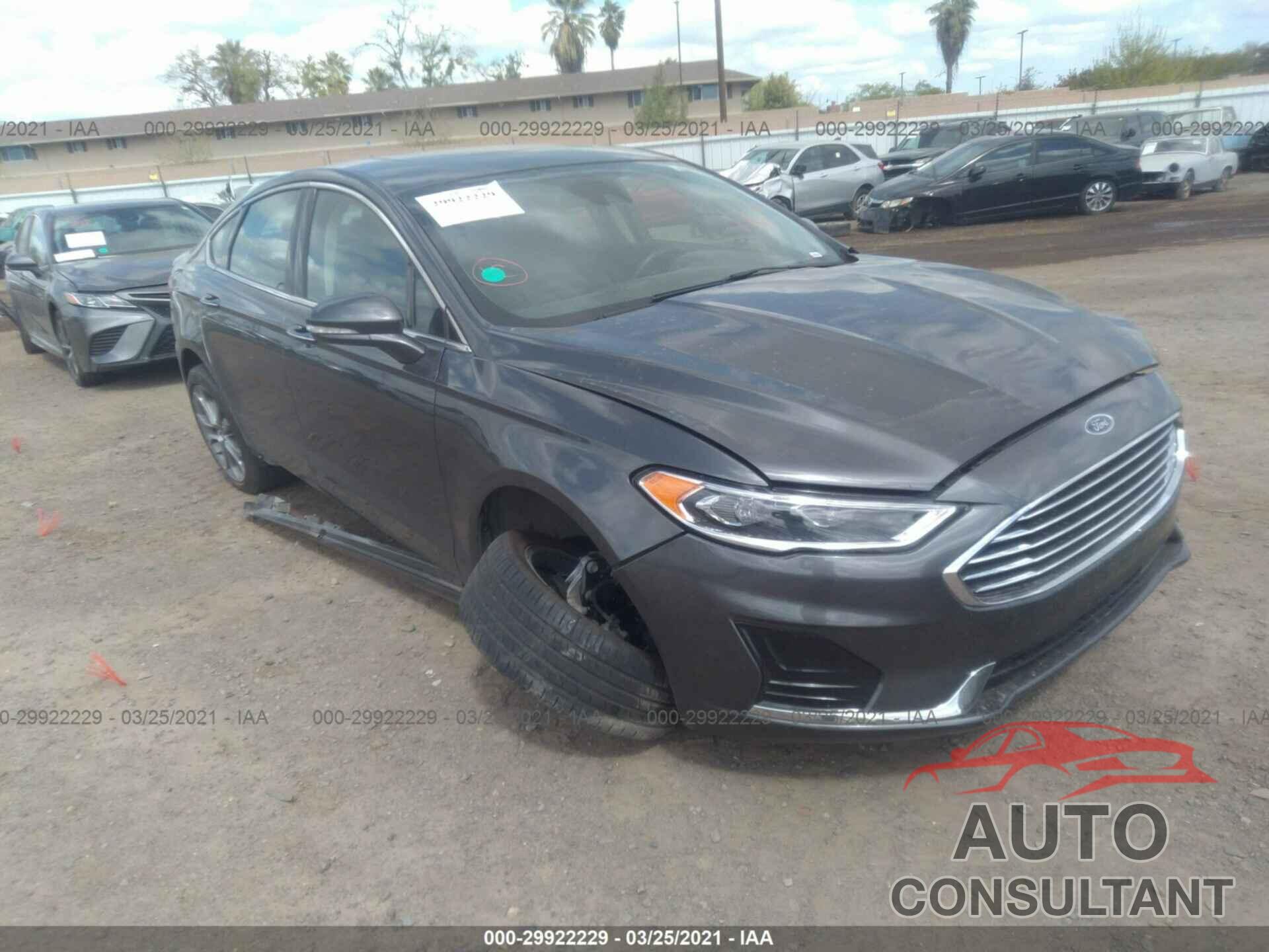 FORD FUSION 2019 - 3FA6P0CD3KR116659