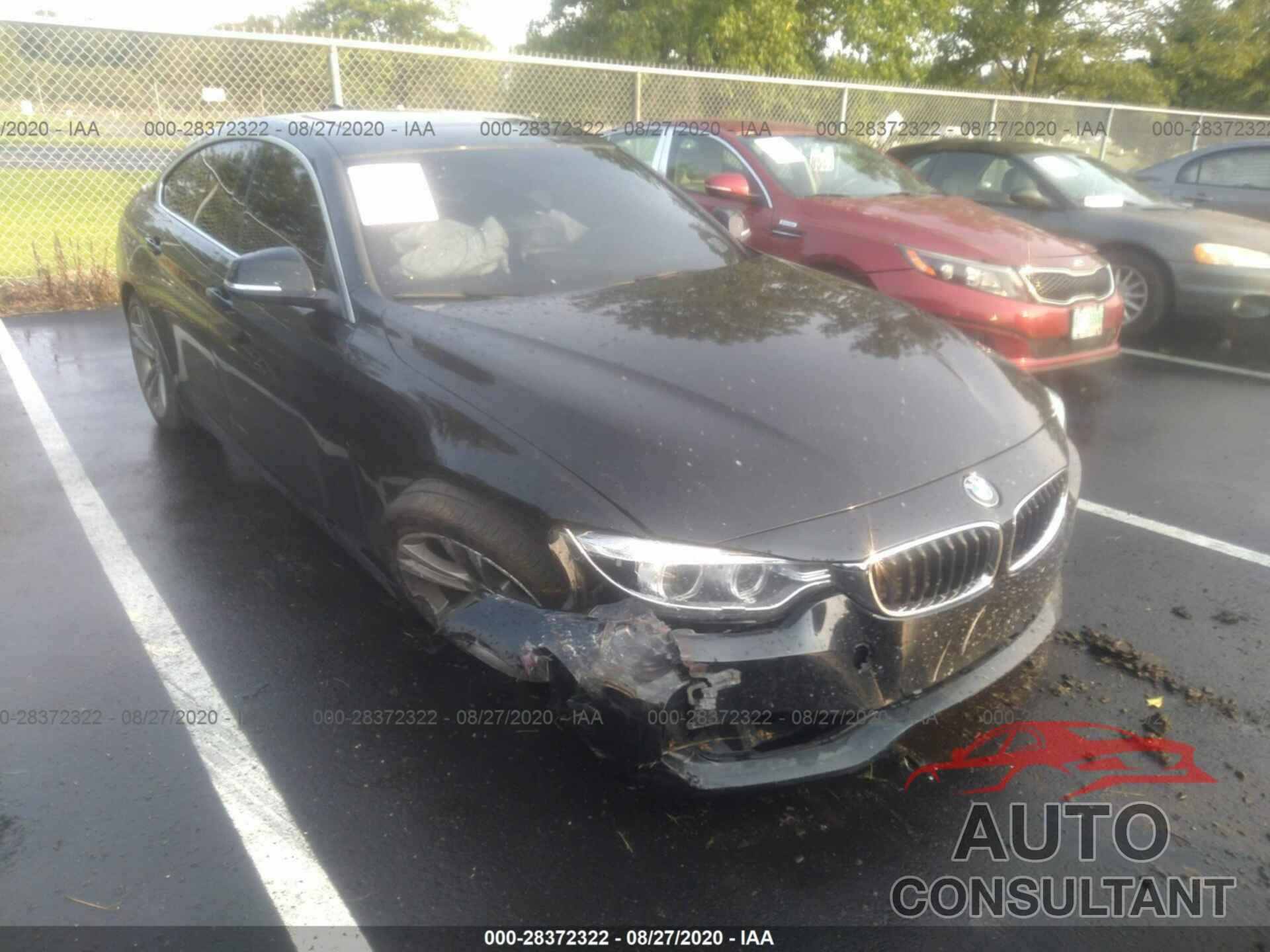 BMW 4 SERIES 2016 - WBA4C9C54GG138241