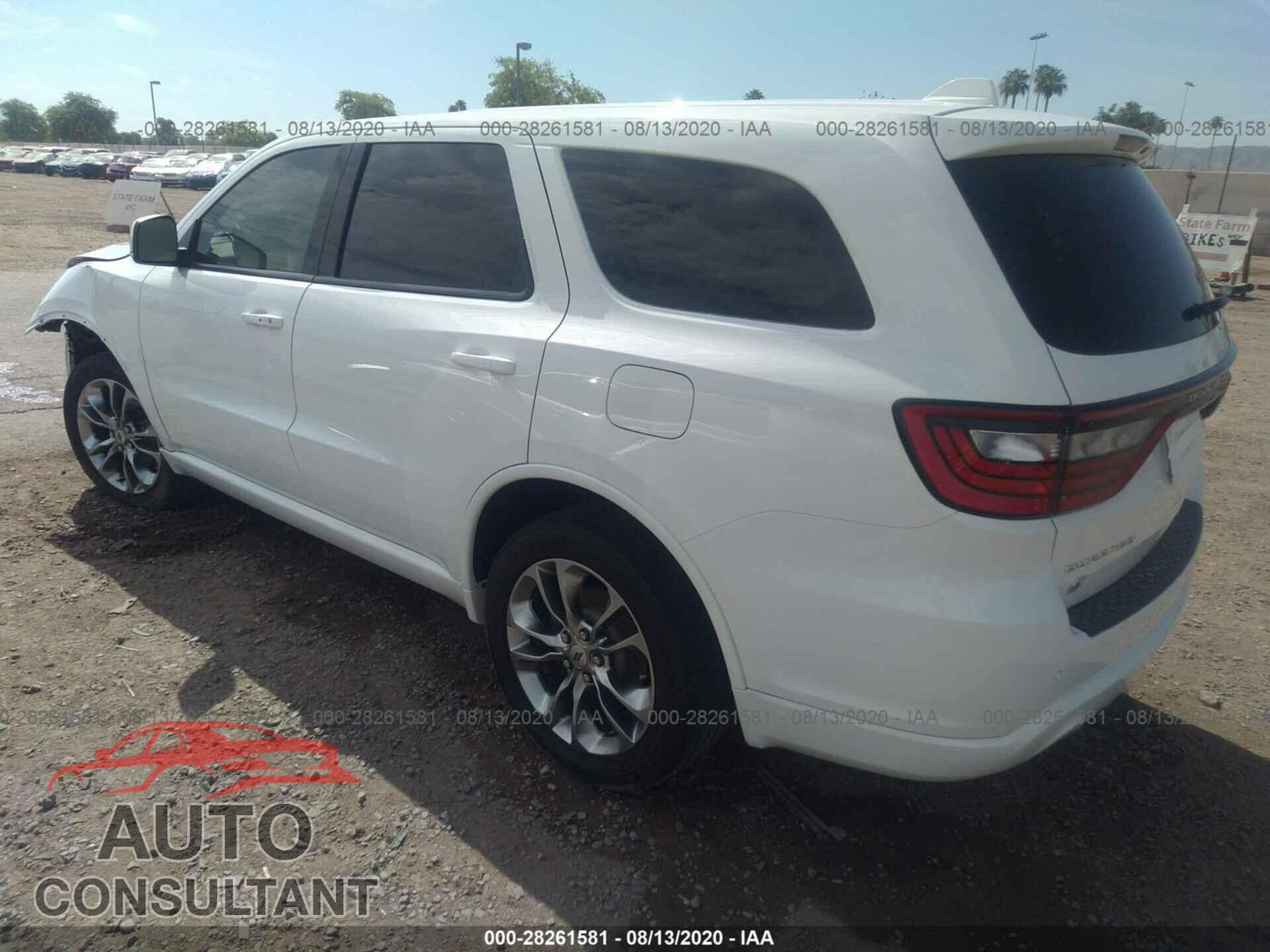 DODGE DURANGO 2019 - 1C4RDJDG0KC535629