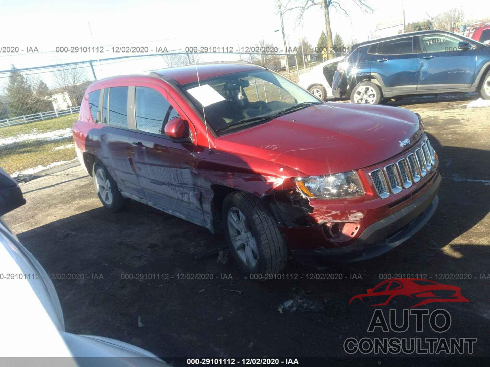 JEEP COMPASS 2017 - 1C4NJDEB4HD168426