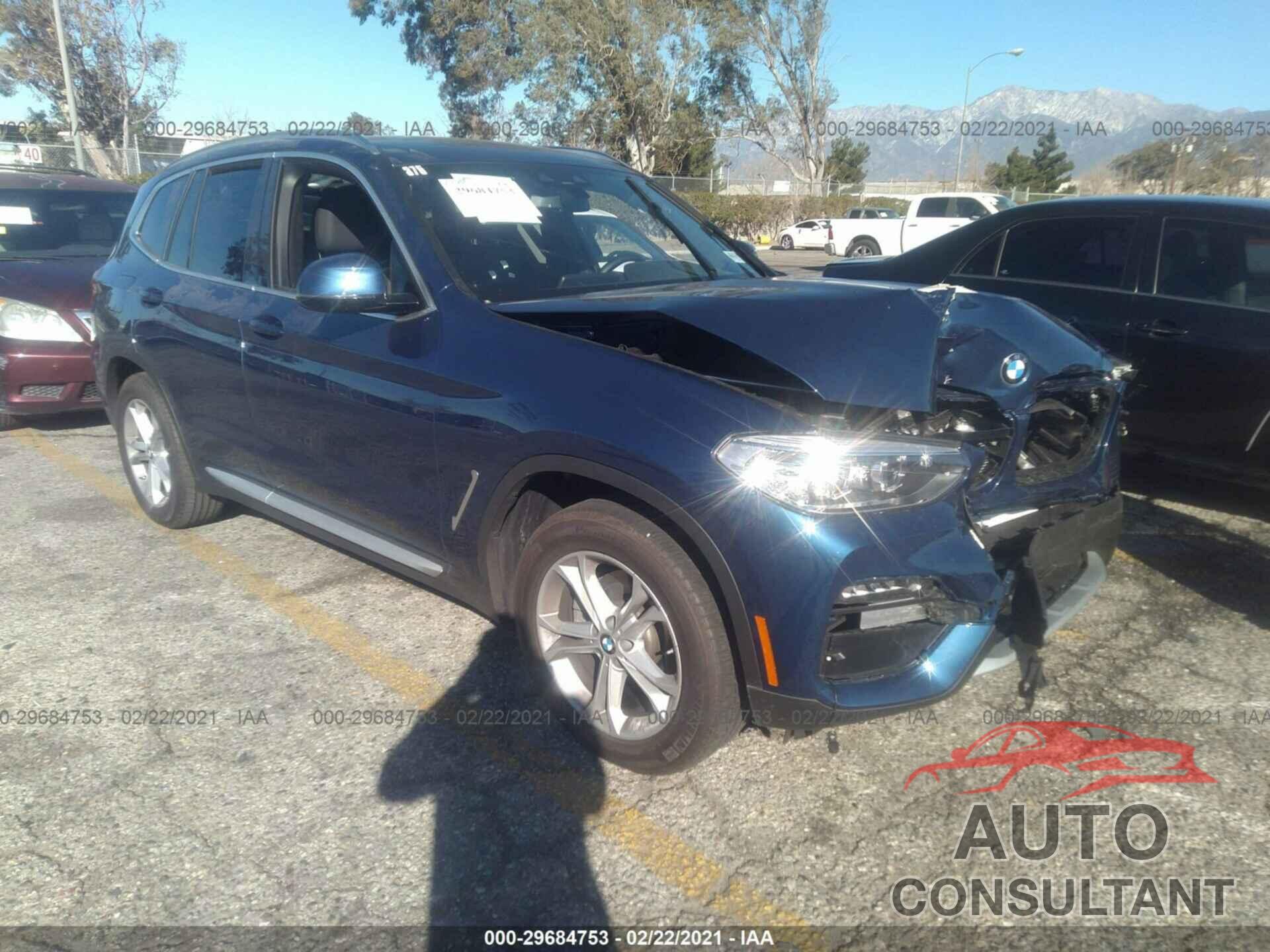 BMW X3 2021 - 5UXTY3C07M9E10557