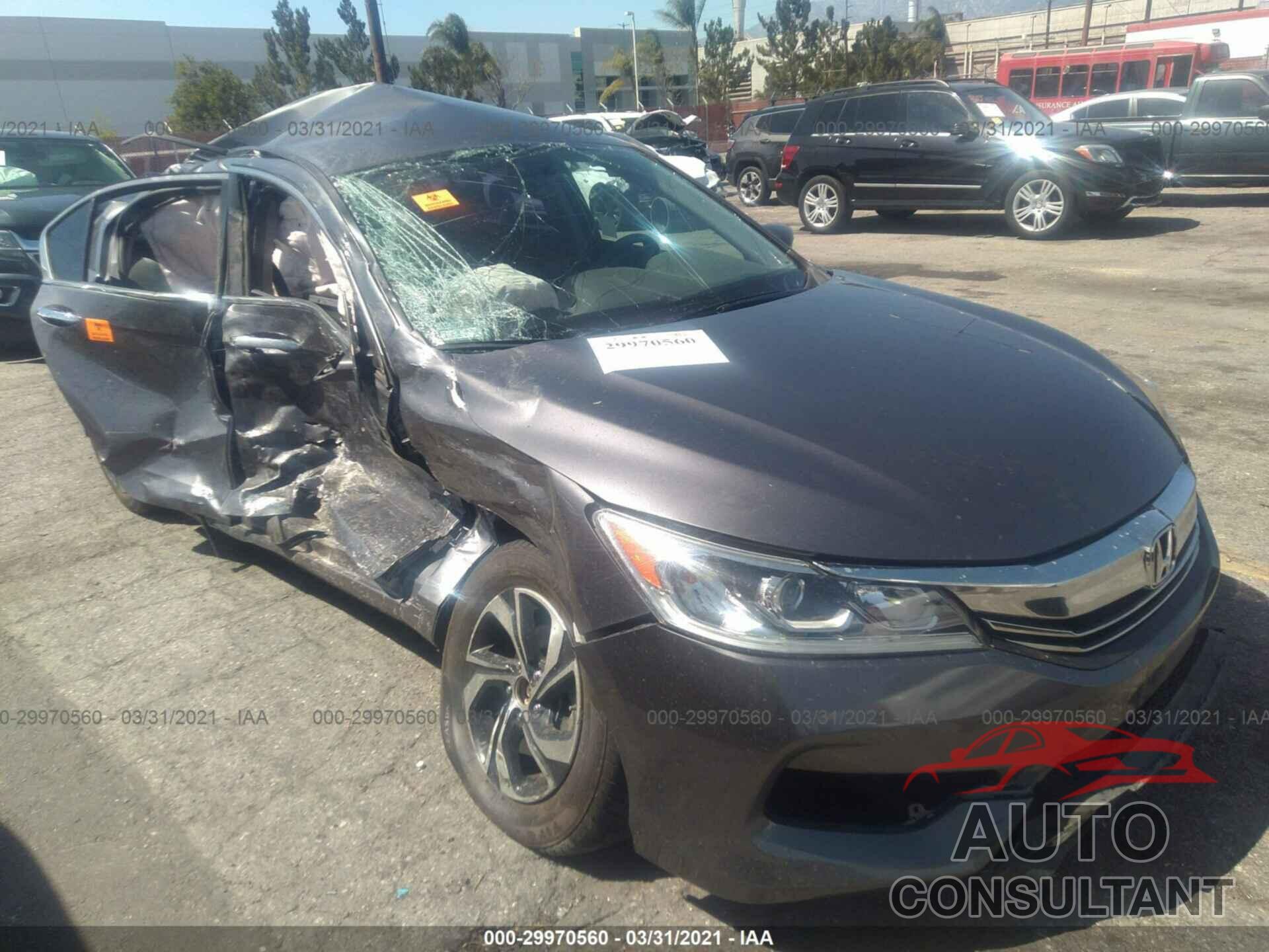 HONDA ACCORD SEDAN 2017 - 1HGCR2F31HA010043