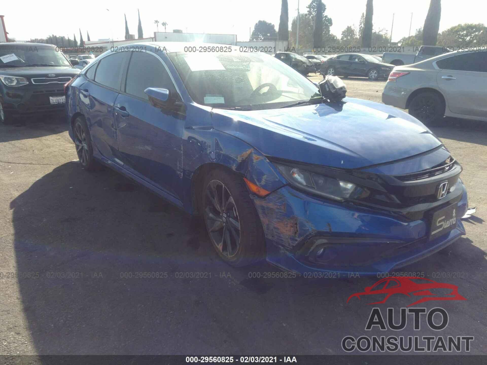 HONDA CIVIC SEDAN 2020 - 2HGFC2F81LH543076