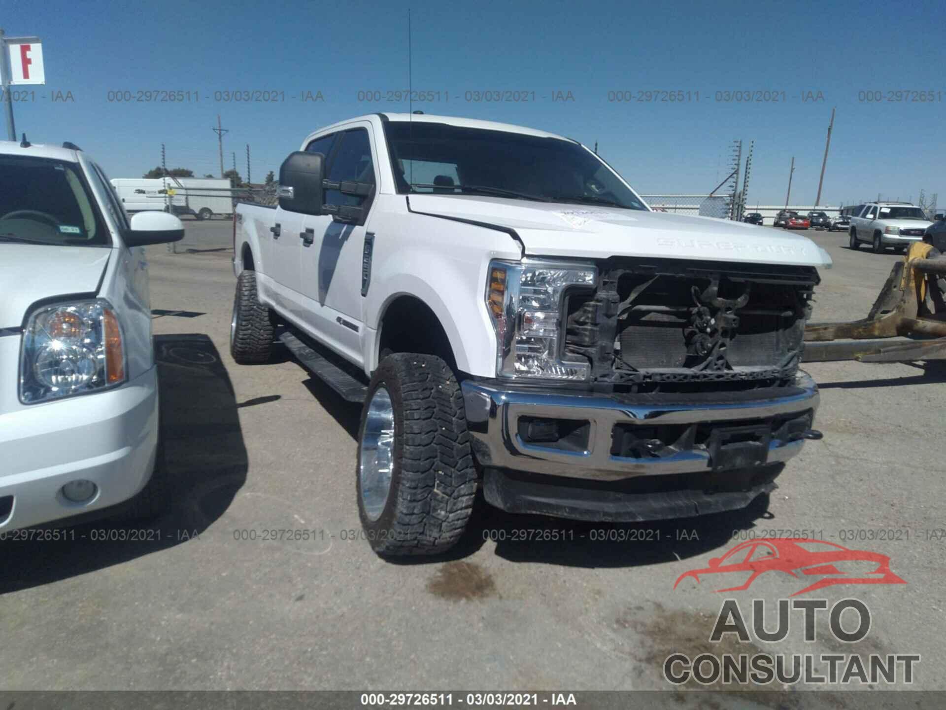 FORD SUPER DUTY F-250 SRW 2019 - 1FT7W2BT3KED68176