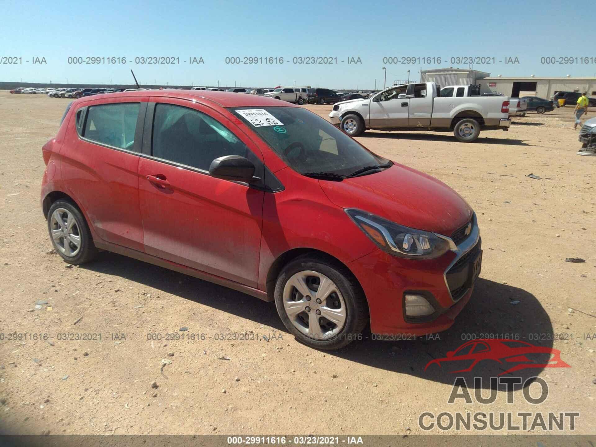 CHEVROLET SPARK 2019 - KL8CB6SAXKC748359