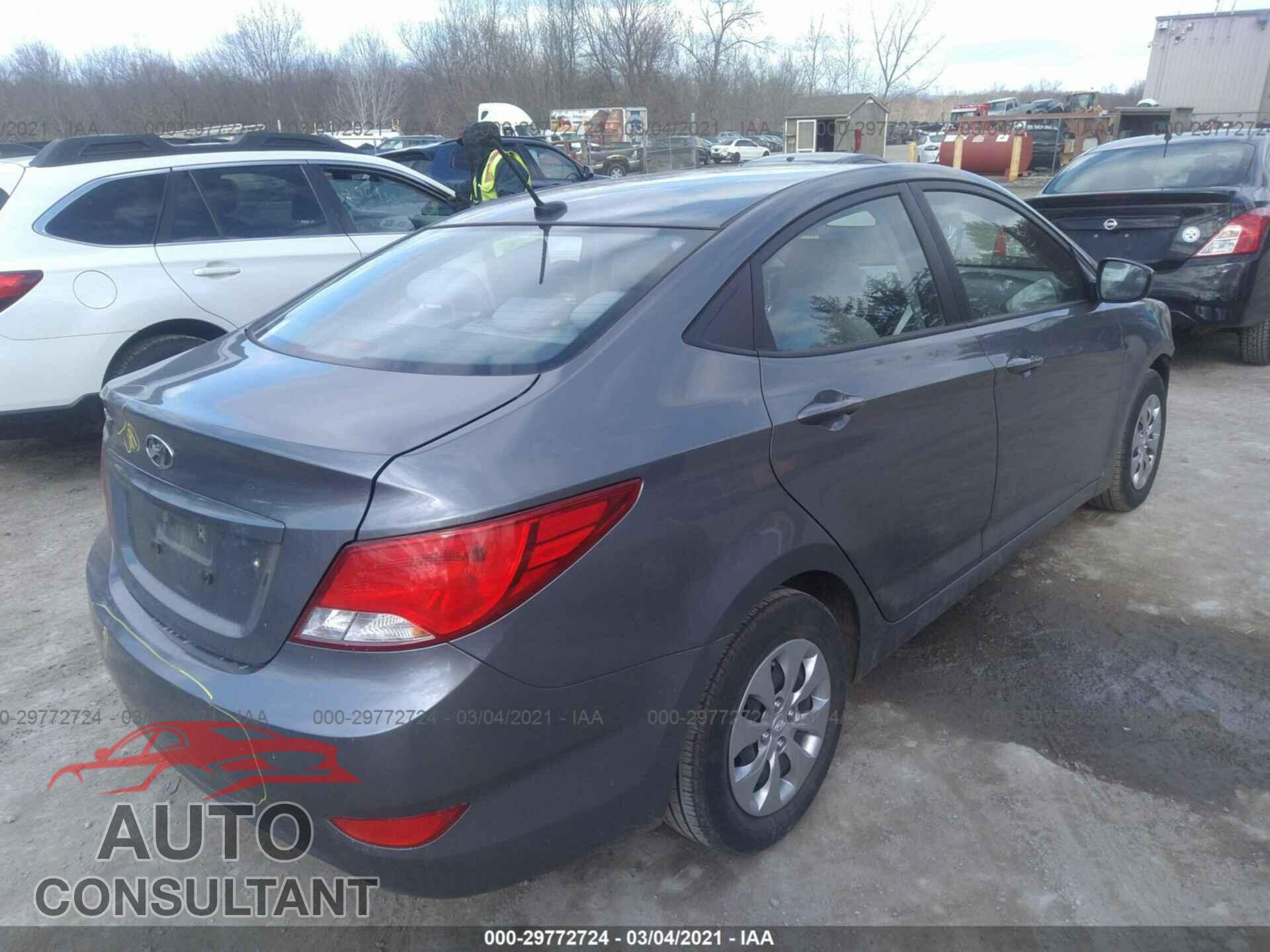 HYUNDAI ACCENT 2017 - KMHCT4AE7HU243827
