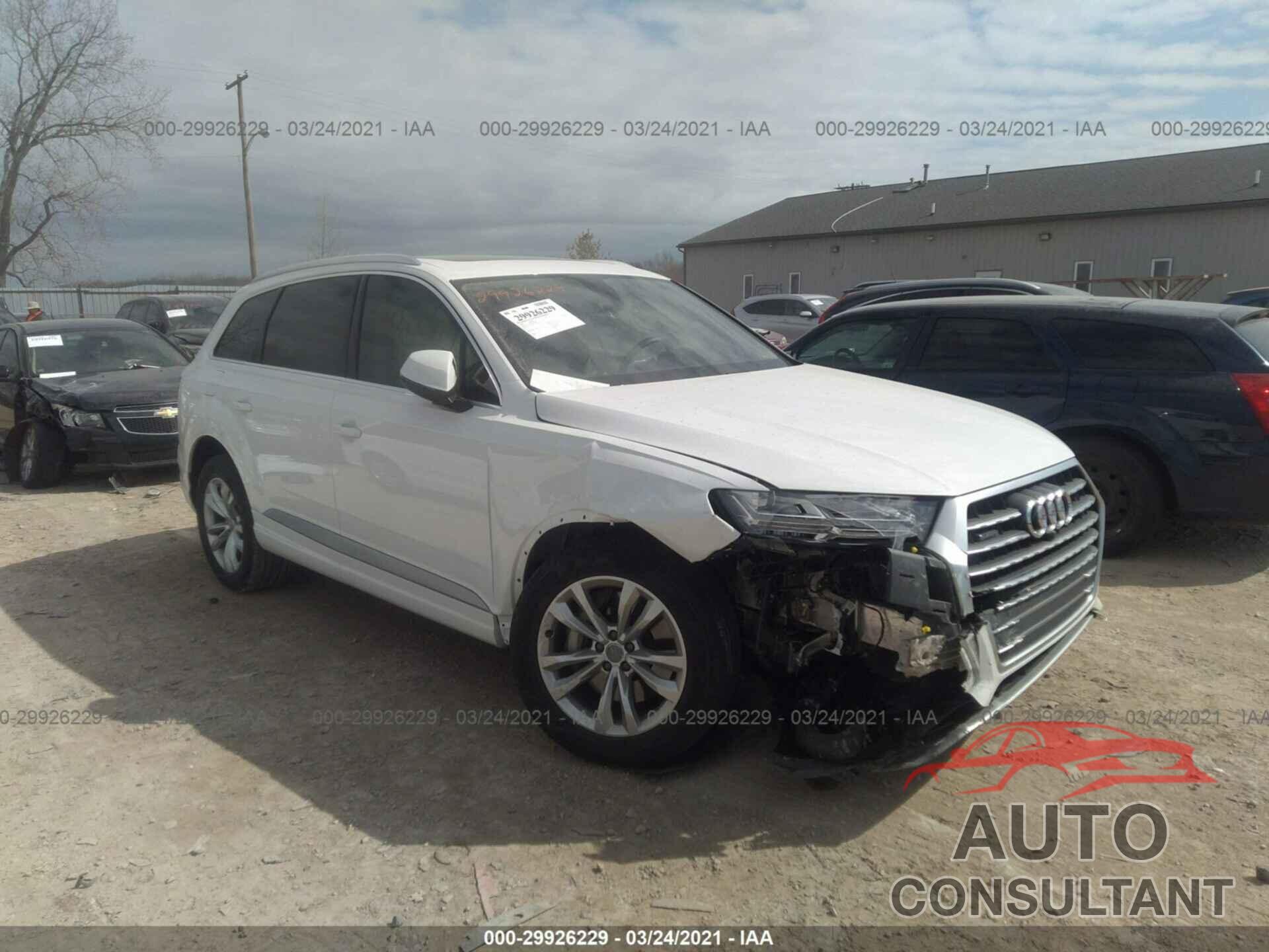 AUDI Q7 2019 - WA1AHAF79KD046844