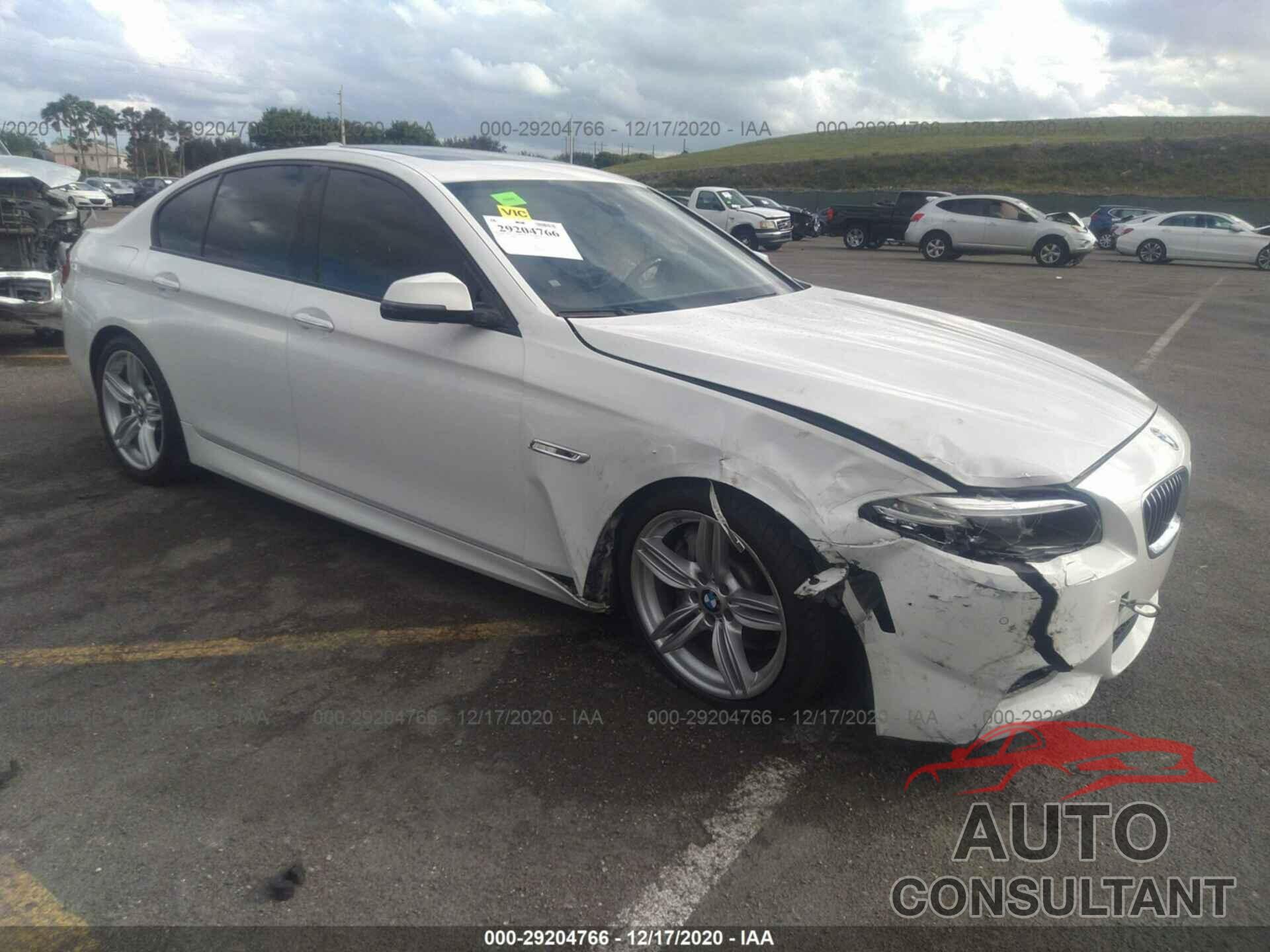 BMW 5 SERIES 2016 - WBA5B1C57GG132197