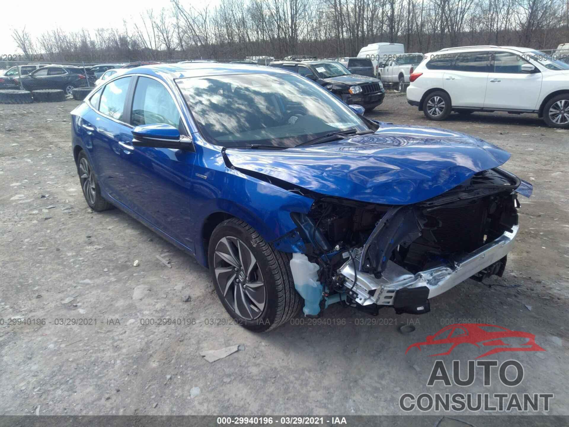 HONDA INSIGHT 2019 - 19XZE4F96KE007468