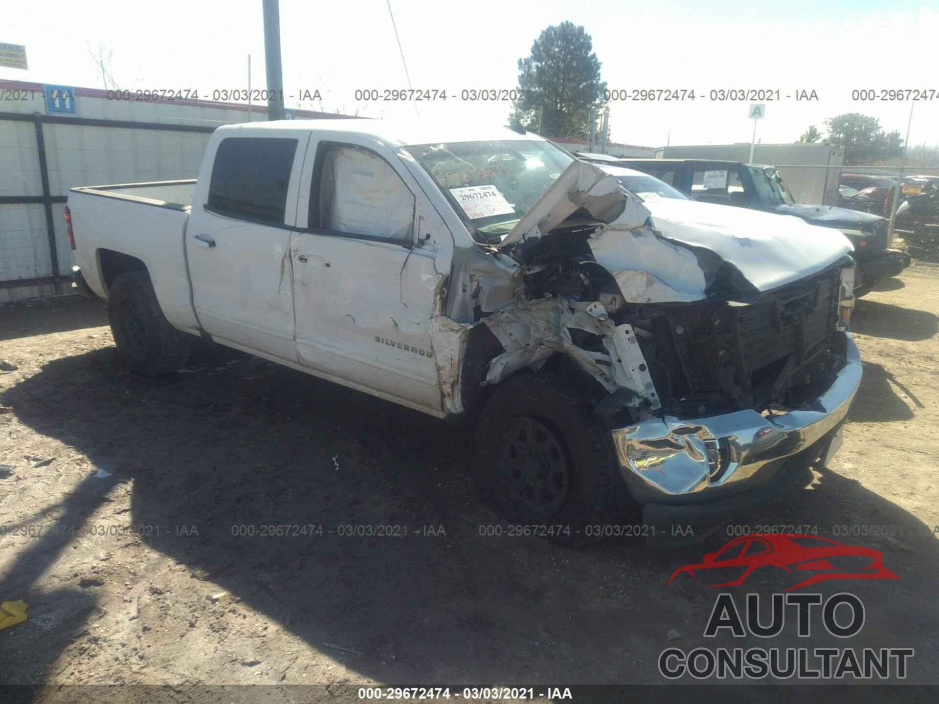 CHEVROLET SILVERADO 1500 2017 - 3GCPCREC0HG132213