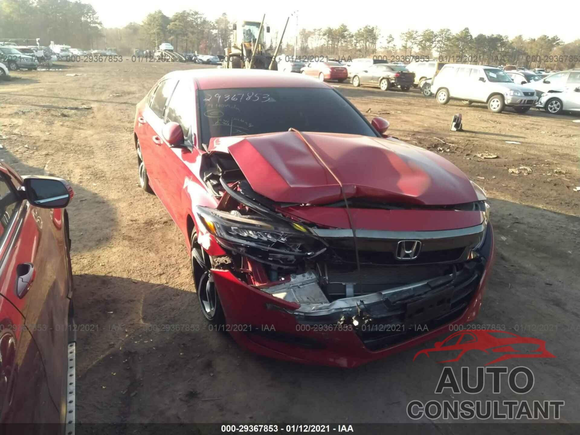 HONDA ACCORD SEDAN 2019 - 1HGCV1F31KA119907
