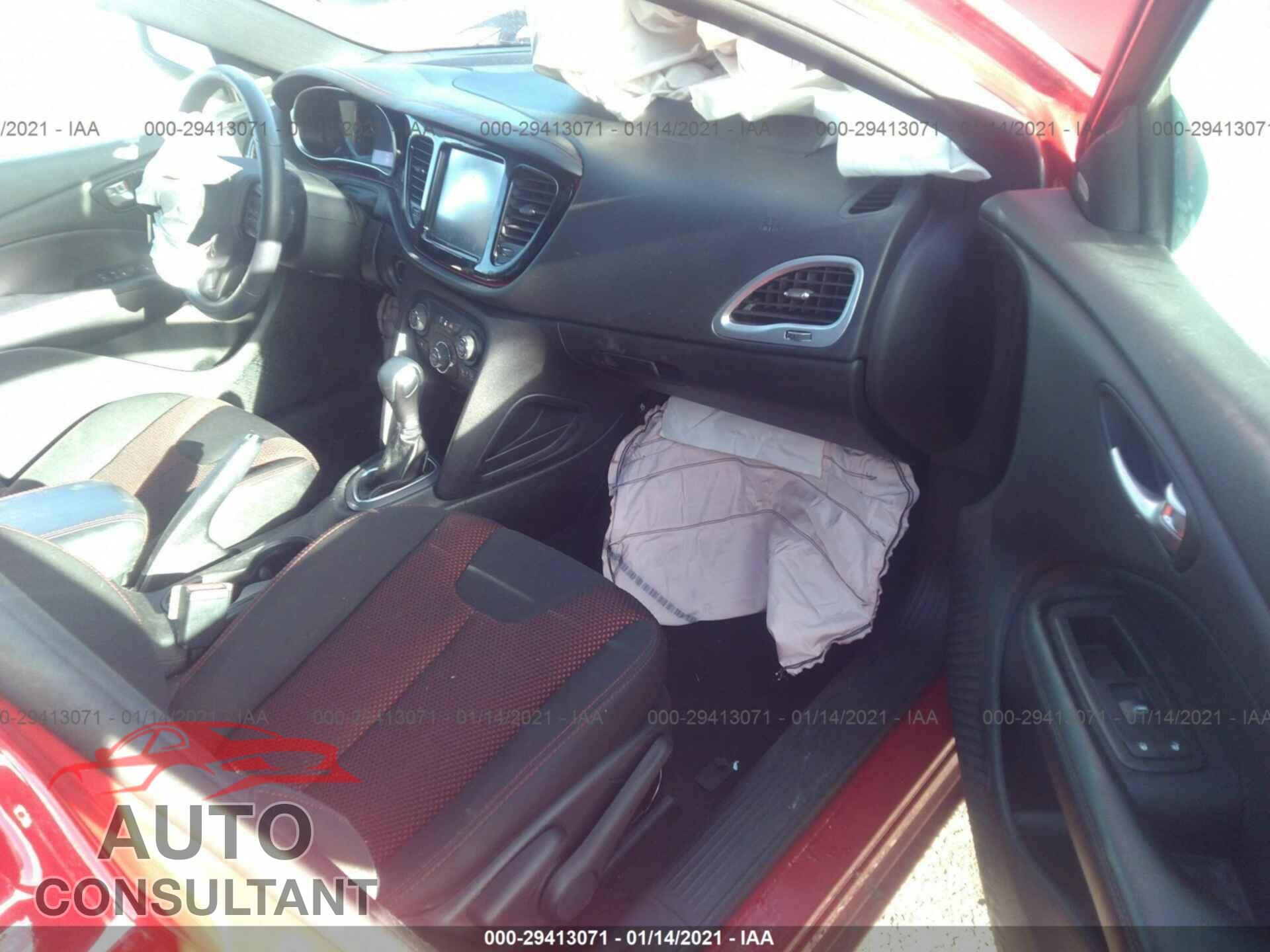 DODGE DART 2016 - 1C3CDFBB2GD701410