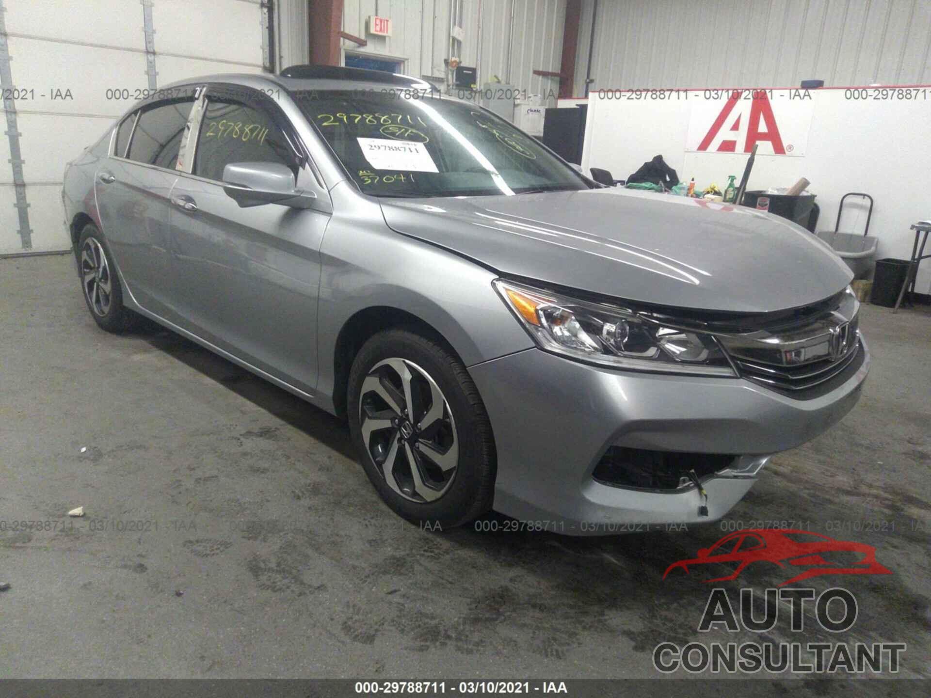 HONDA ACCORD SEDAN 2016 - 1HGCR3F83GA033579
